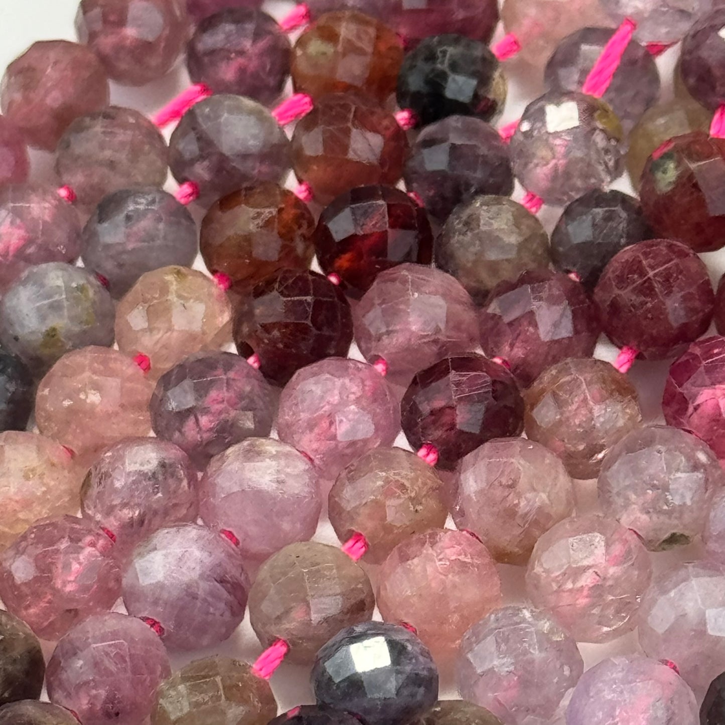 Spinel Faceted Round Beads image 4