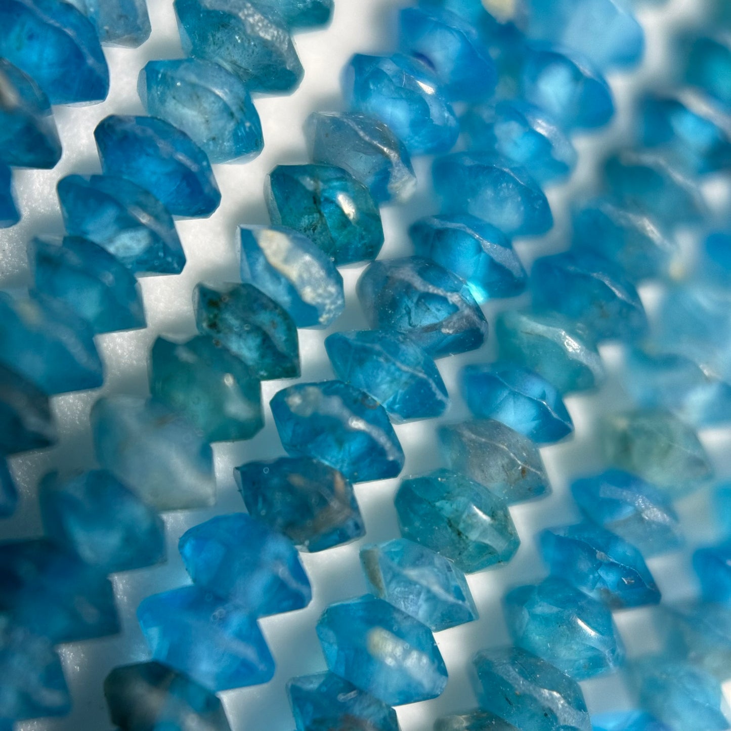 Blue Apatite Space Ship Beads image 6