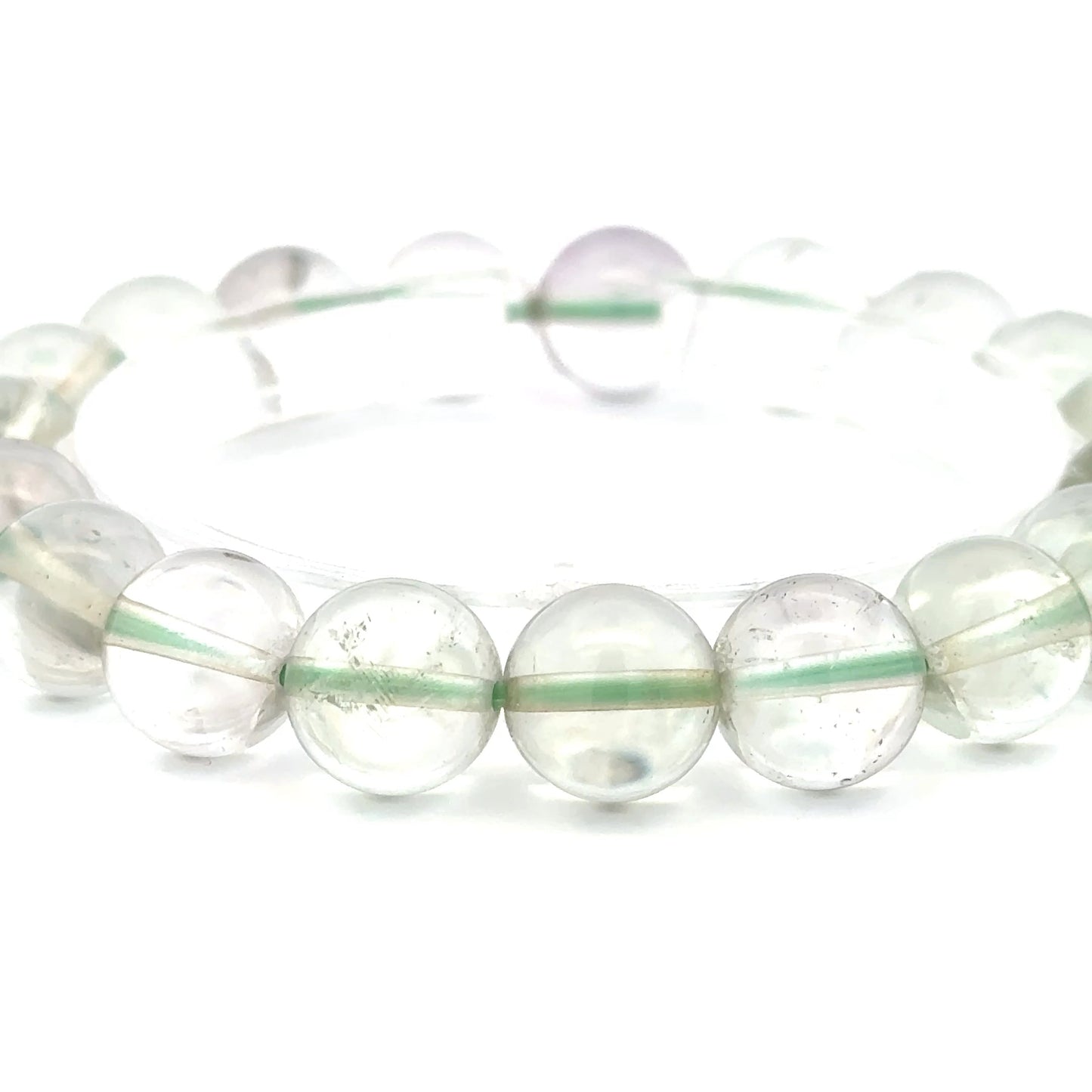 Prasiolite (Green Amethyst) Bracelet – Natural Green Gemstone Jewelry - (AAAA Quality)