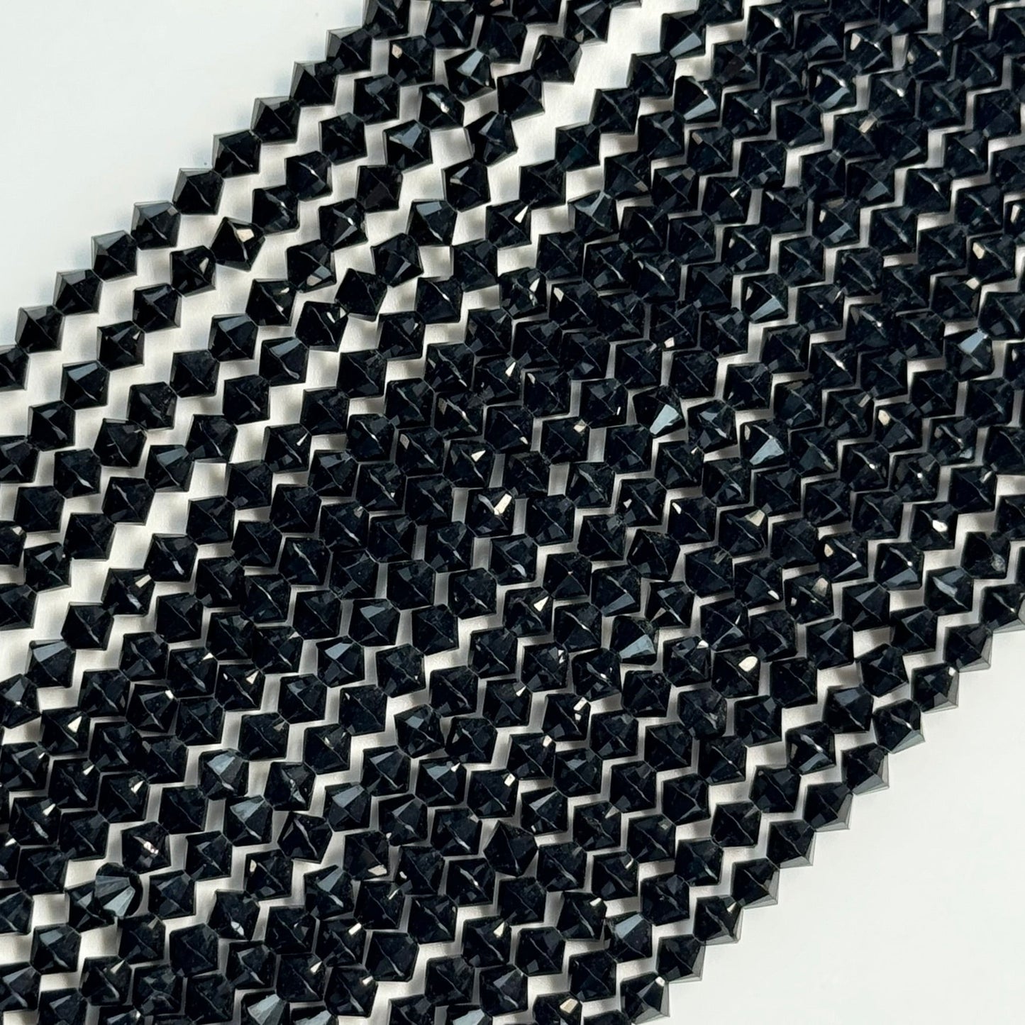 Black Spinel Space Ship Beads image 6