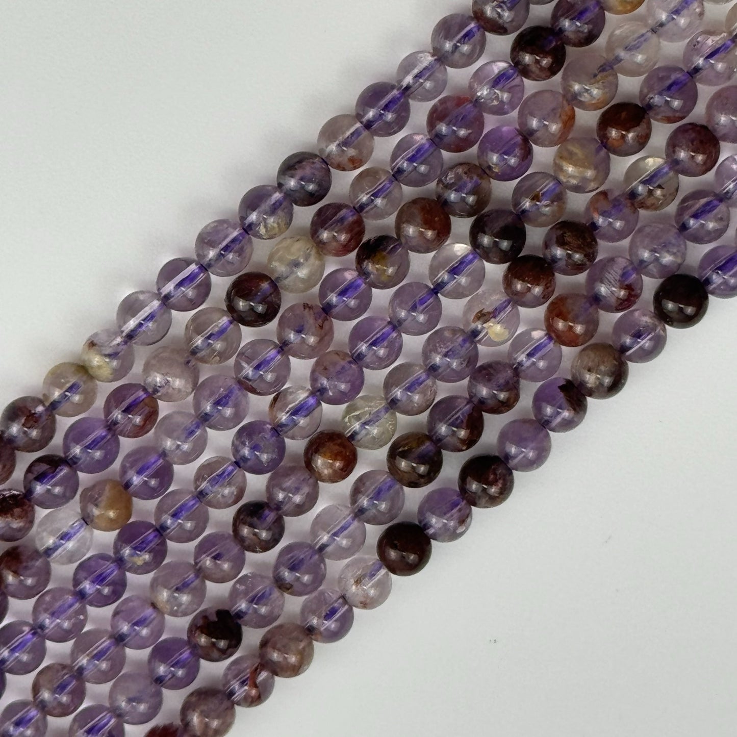 Garden Amethyst Polished Round Beads image 4