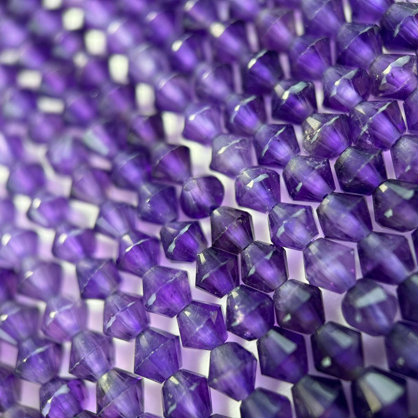 Amethyst Space Ship Beads image 3
