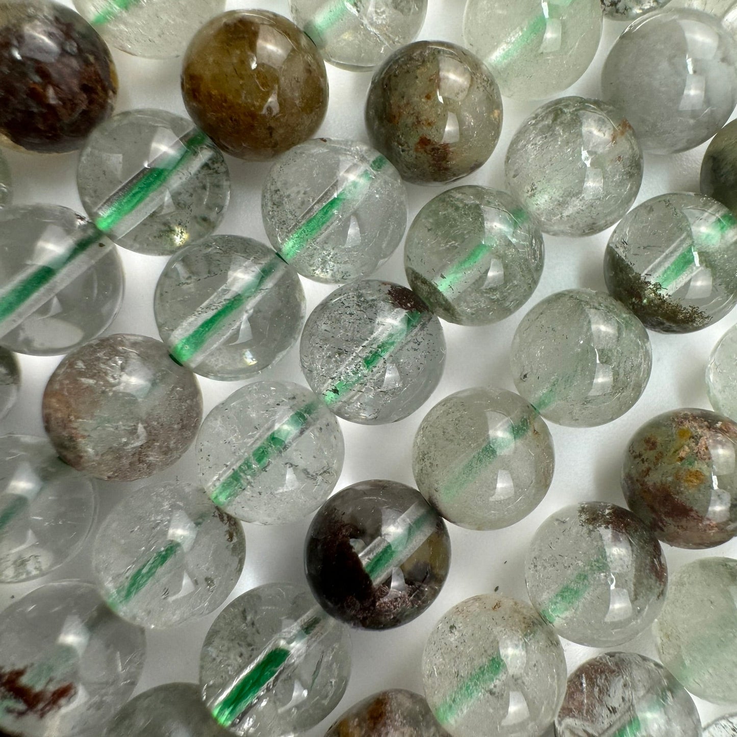 Lodalite (Chlorite) Polished Round Beads image 3