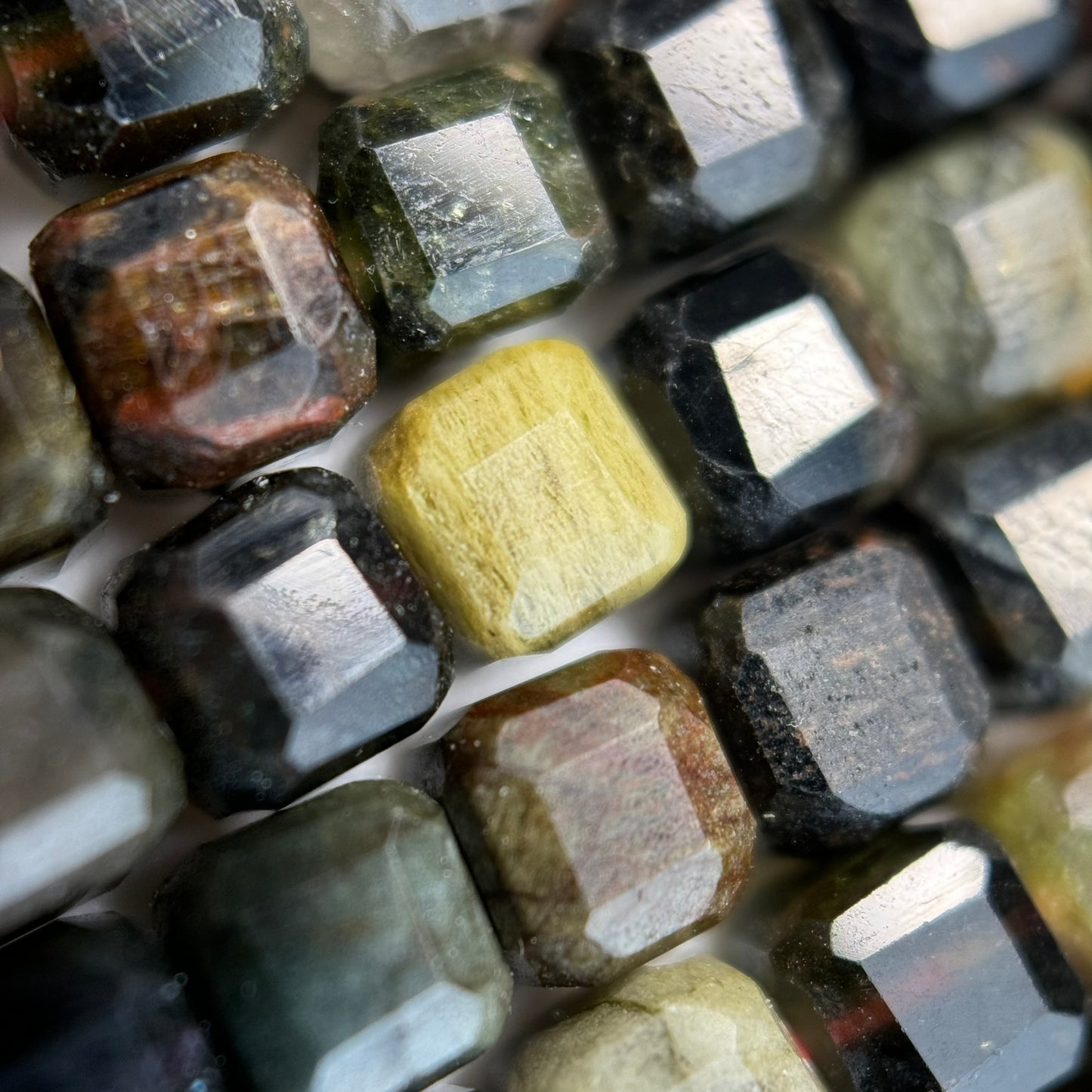 Tourmaline Square Beads image 8