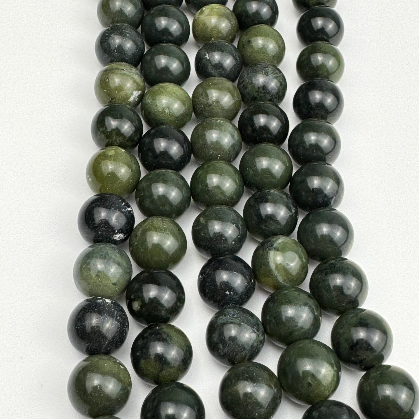 BC Jade Polished Round Beads image 3