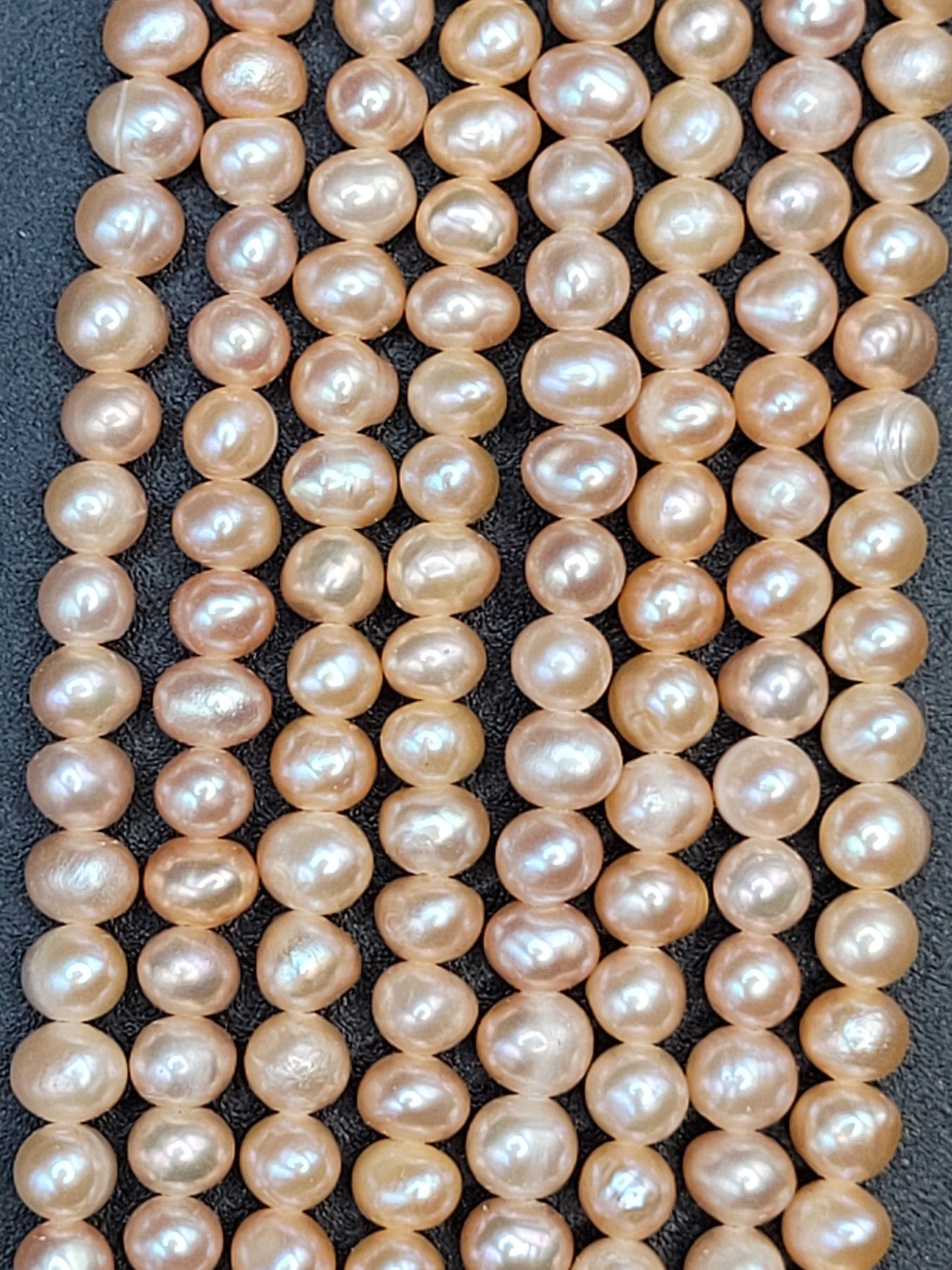 Peach | 3-8mm Freshwater Pearls image 6