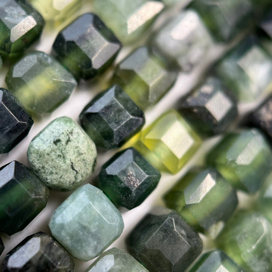 Serpentine Square Beads