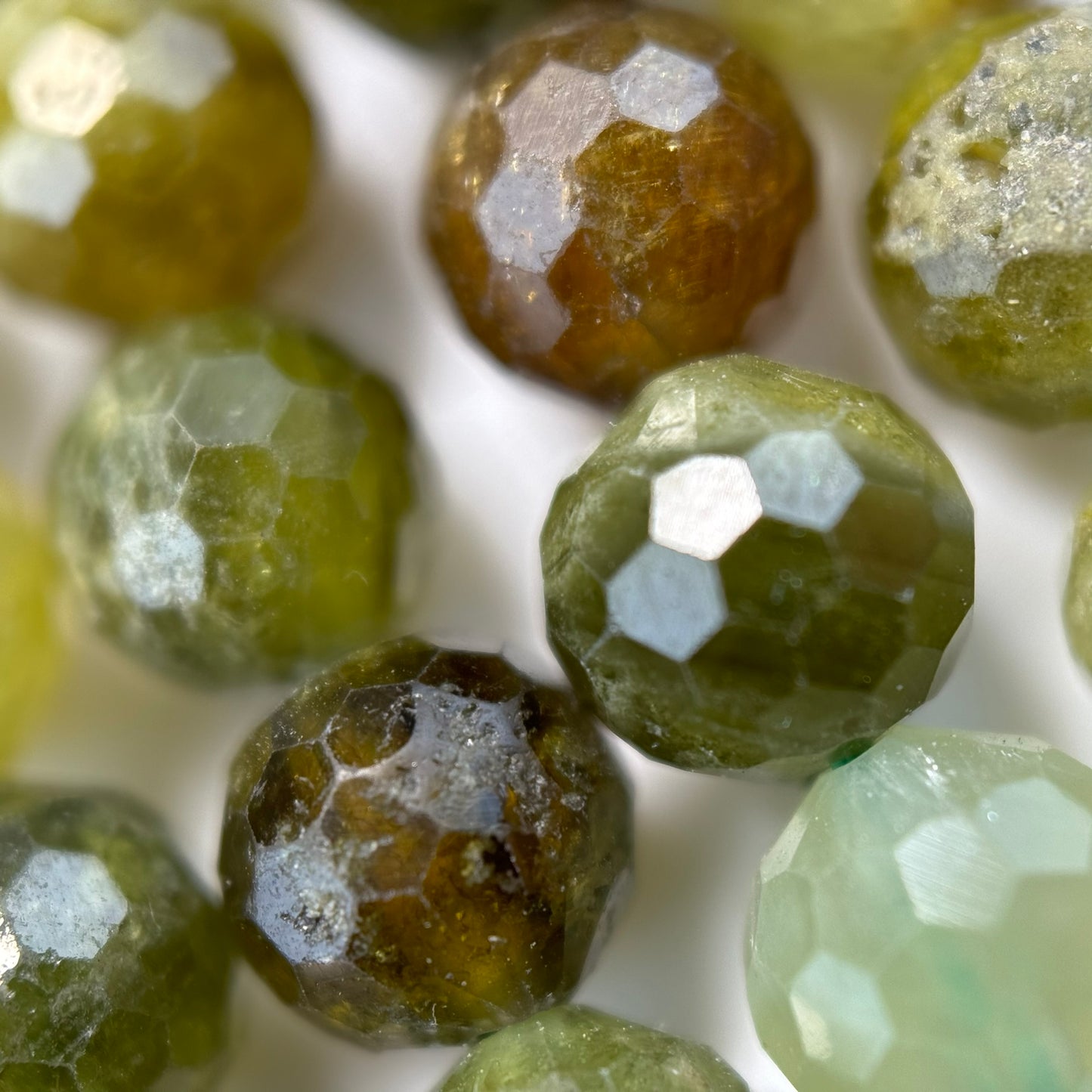 Garnet Faceted Round Beads image 4