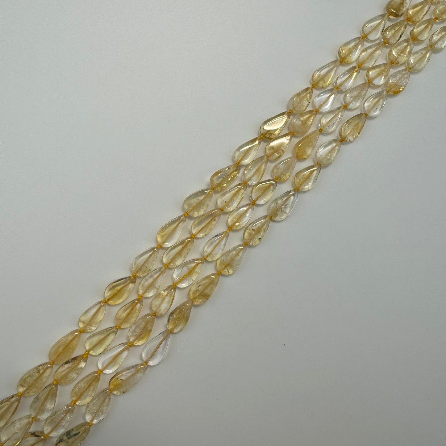 Citrine Pear Shape Beads image 7