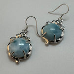 Handmade Larimar 925 Sterling Silver Earrings image 3