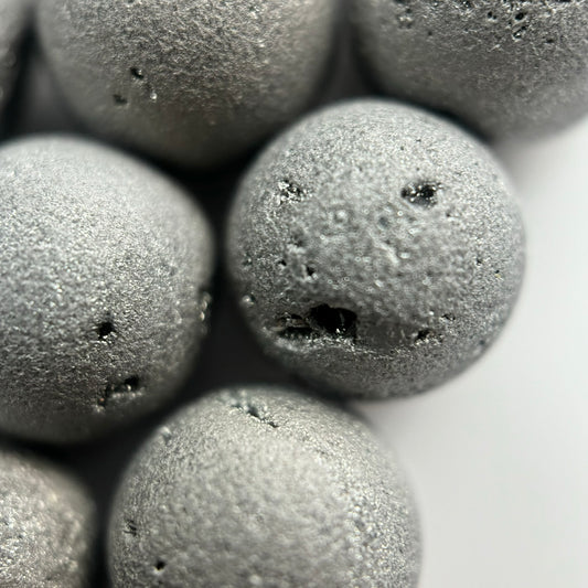 Silver Plated Aura Druzy Quartz