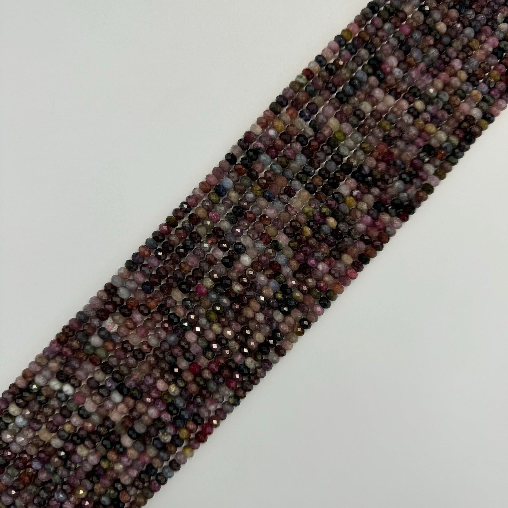 Spinel Faceted Rondelle Beads (AAA Quality) image 8