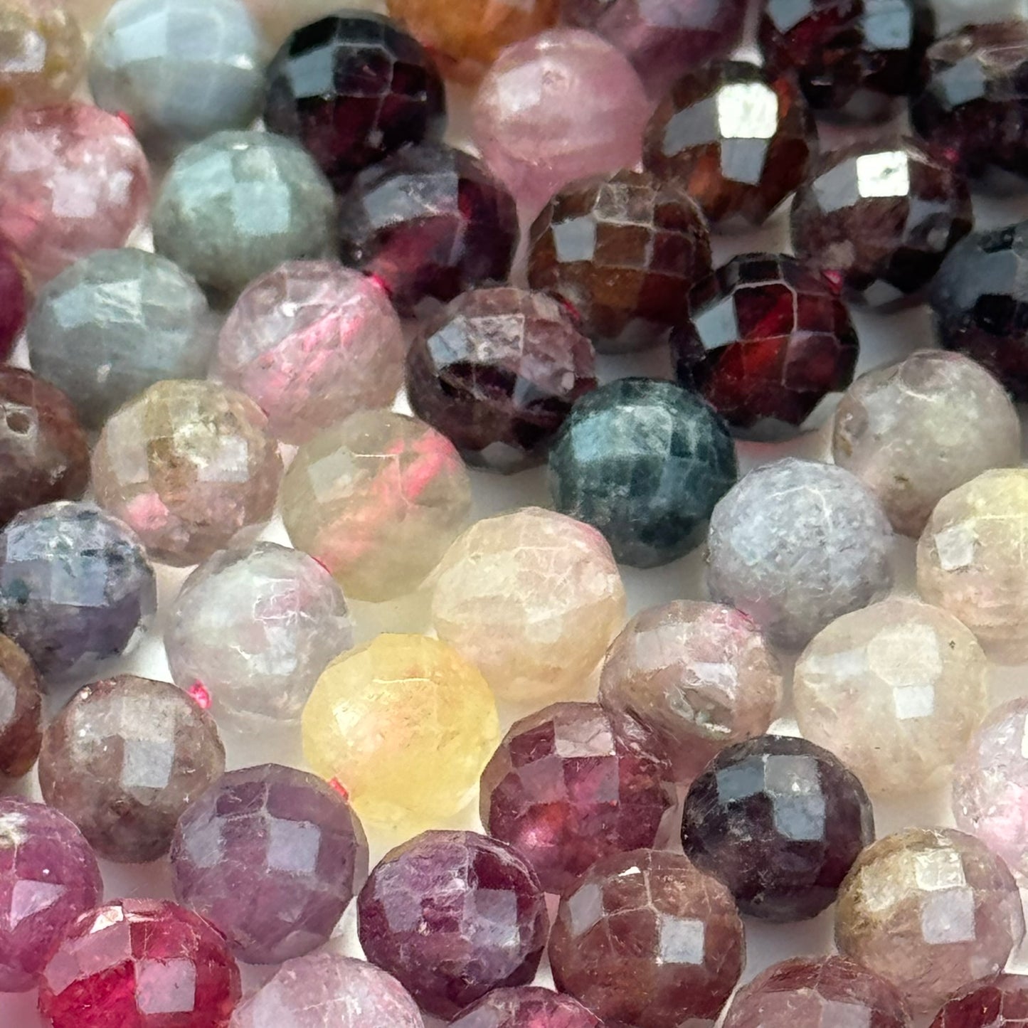 Spinel Faceted Round Beads image 7