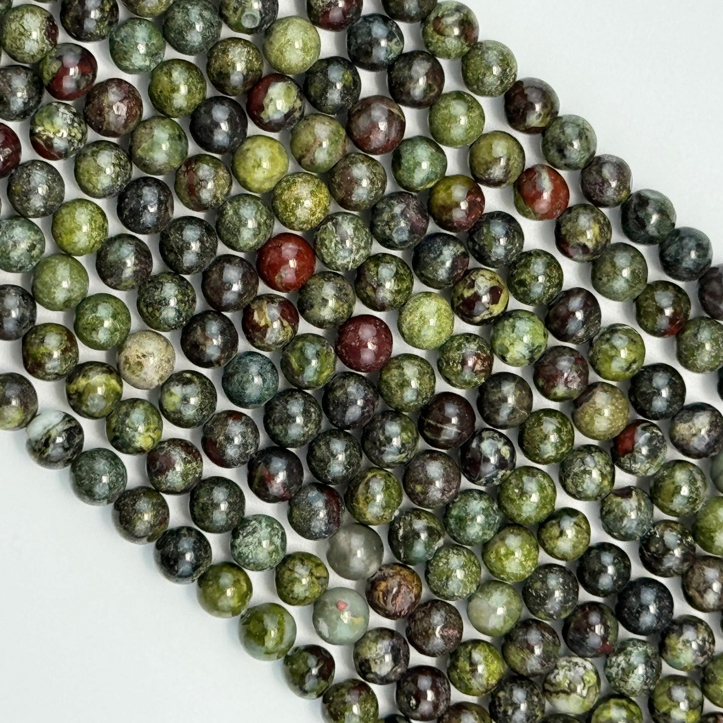 Dragon's Bloodstone Polished Round Beads image 6