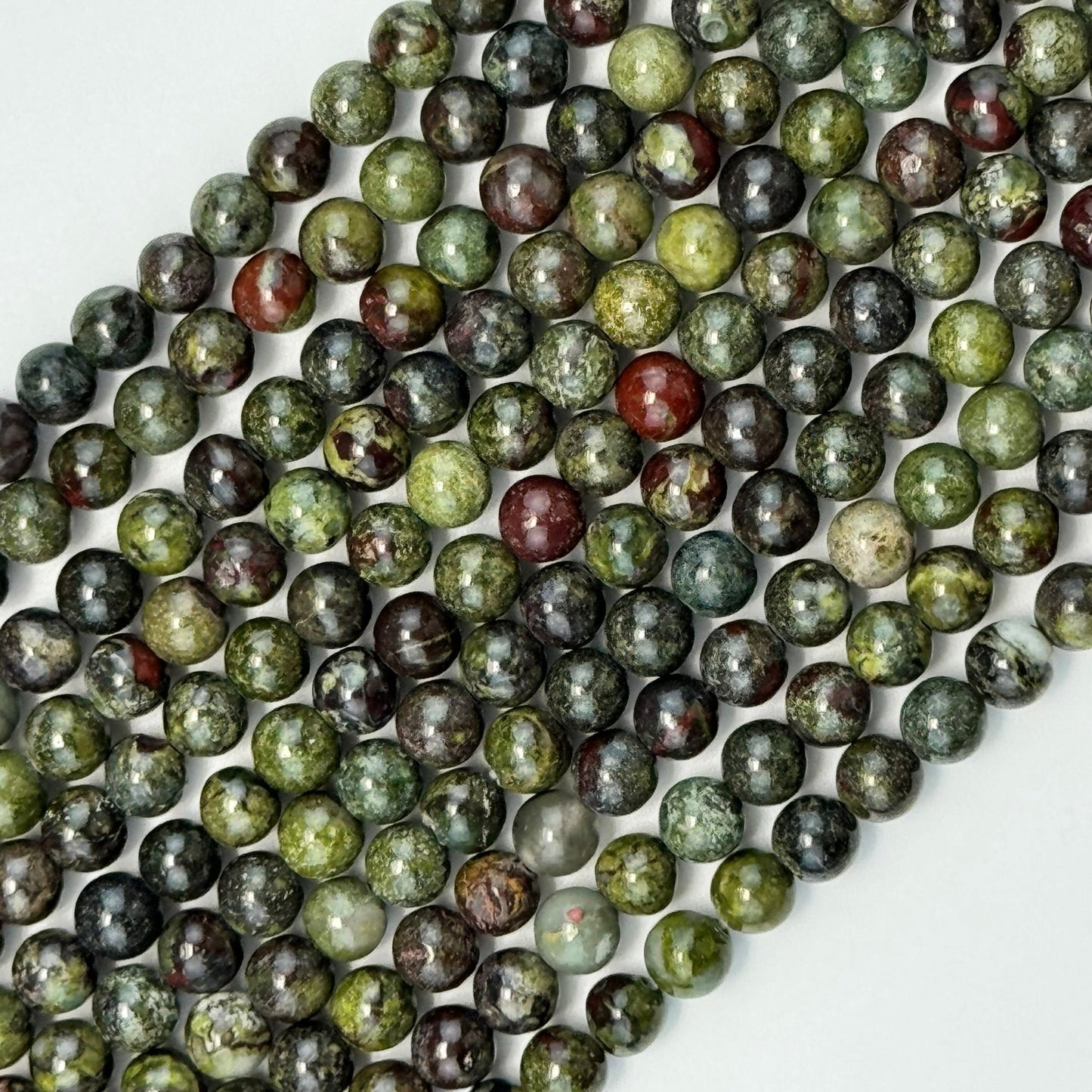 Dragon's Bloodstone Polished Round Beads image 6
