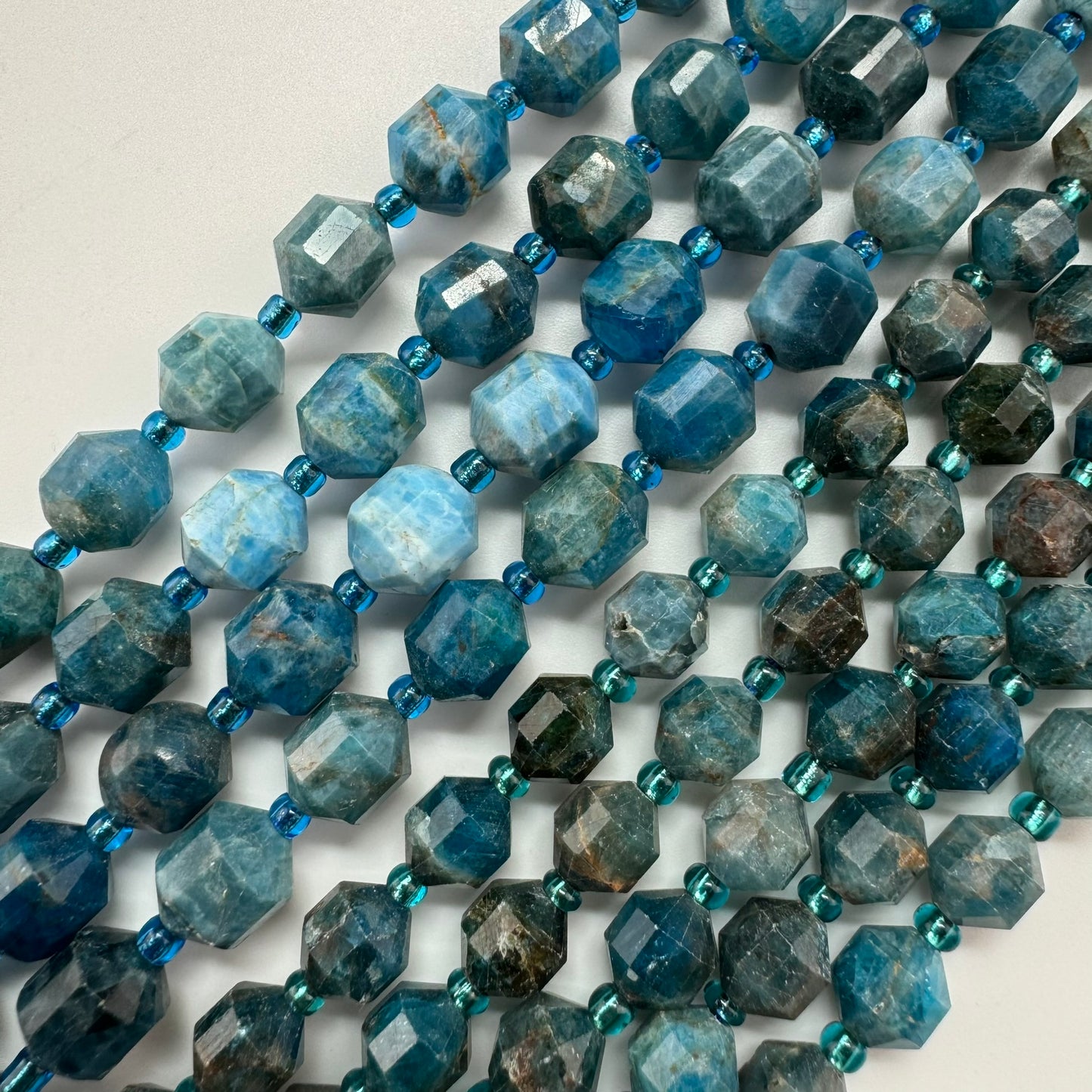 Apatite Dodecahedron Beads image 5