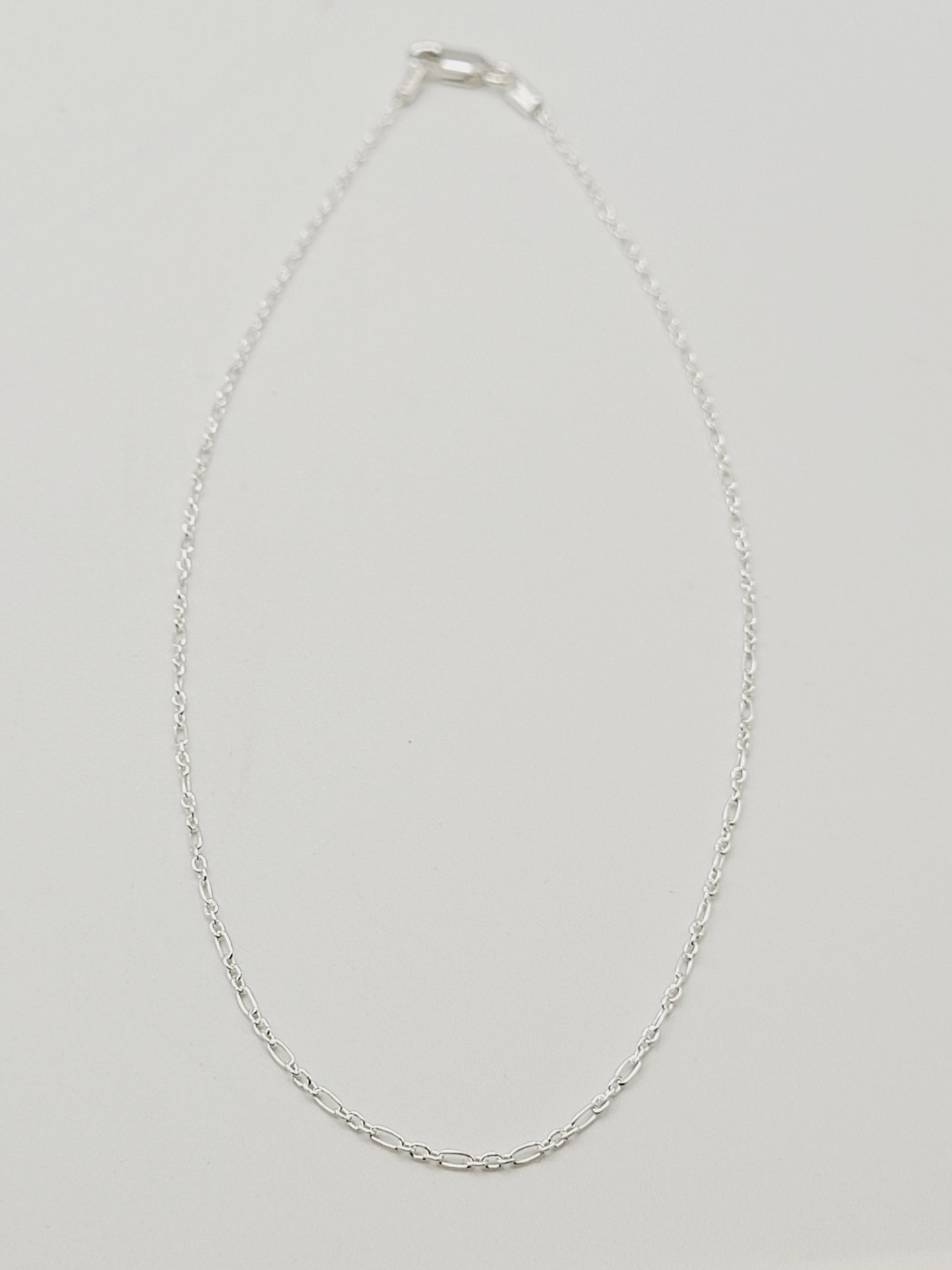 12†Figaro Chain | 925 Sterling Silver image 1