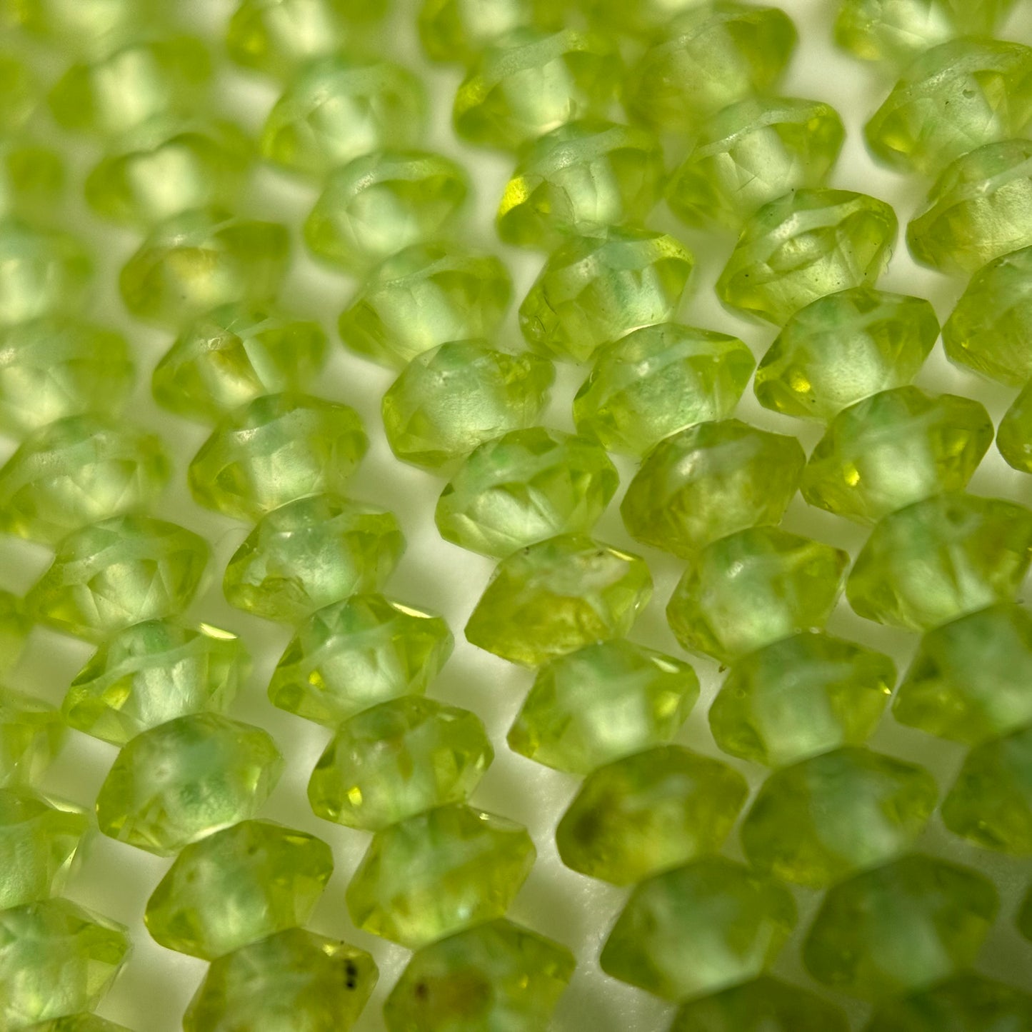 Peridot Space Ship Beads image 4