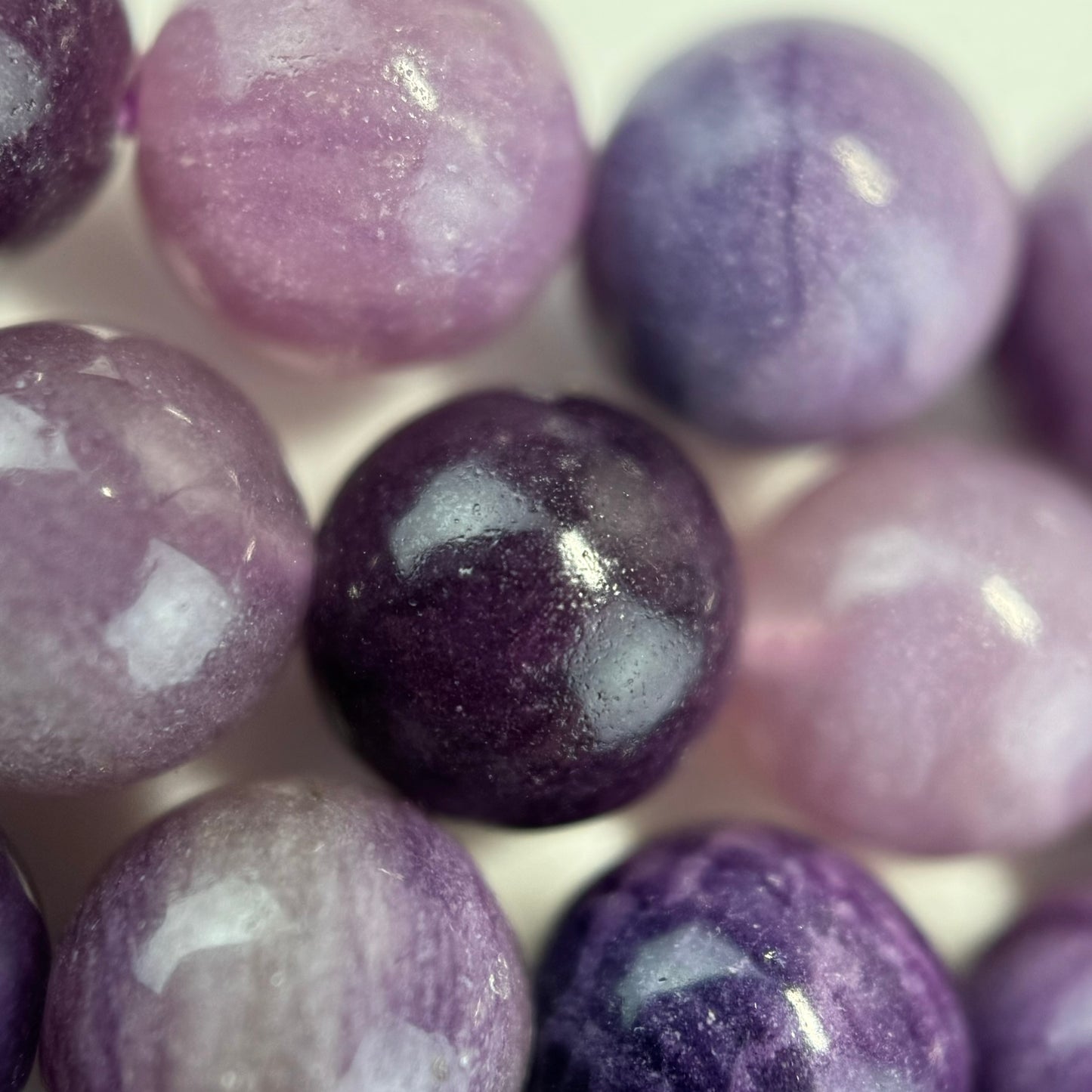 Sugalite Polished Round Beads image 1
