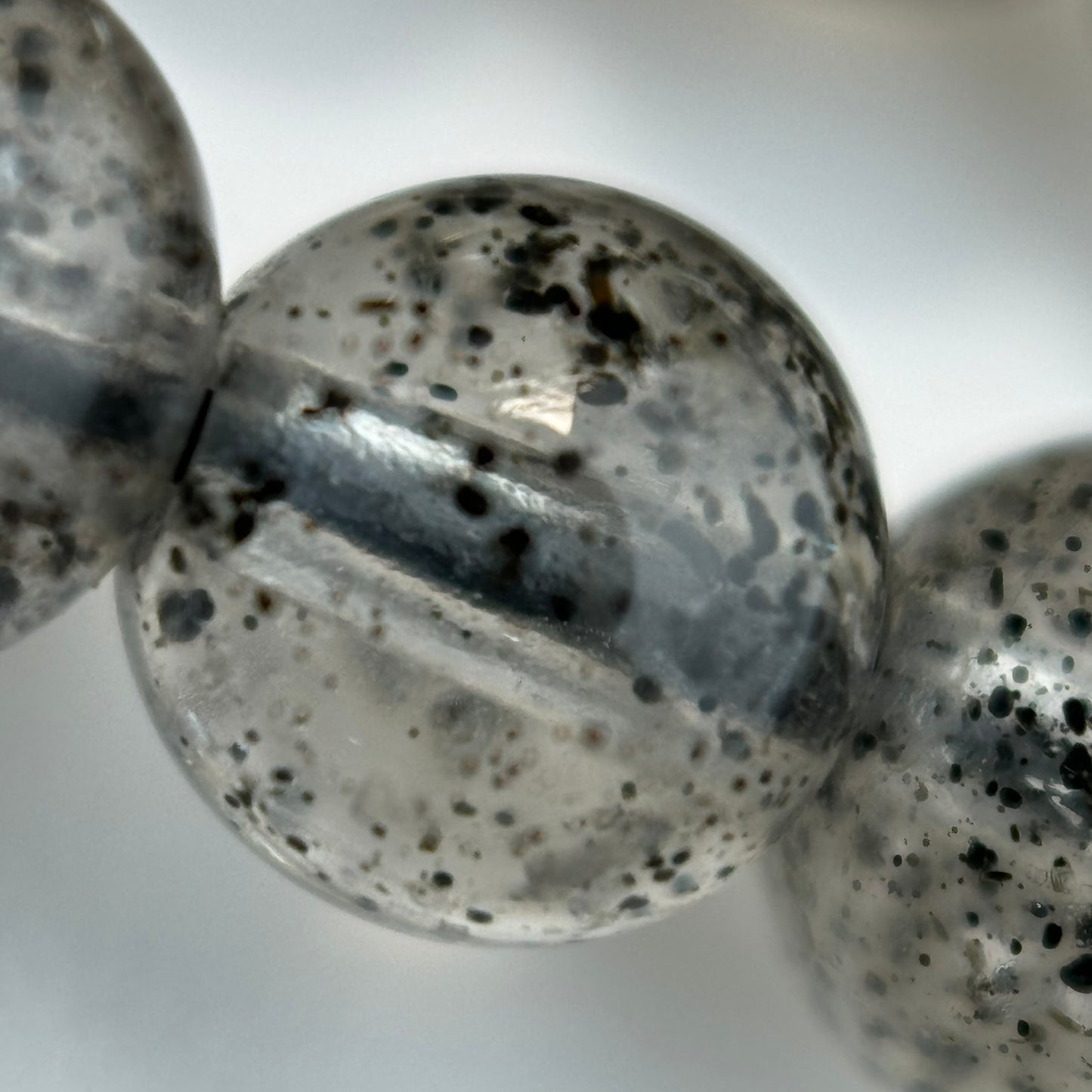 Mica Quartz Polished Round Beads image 9