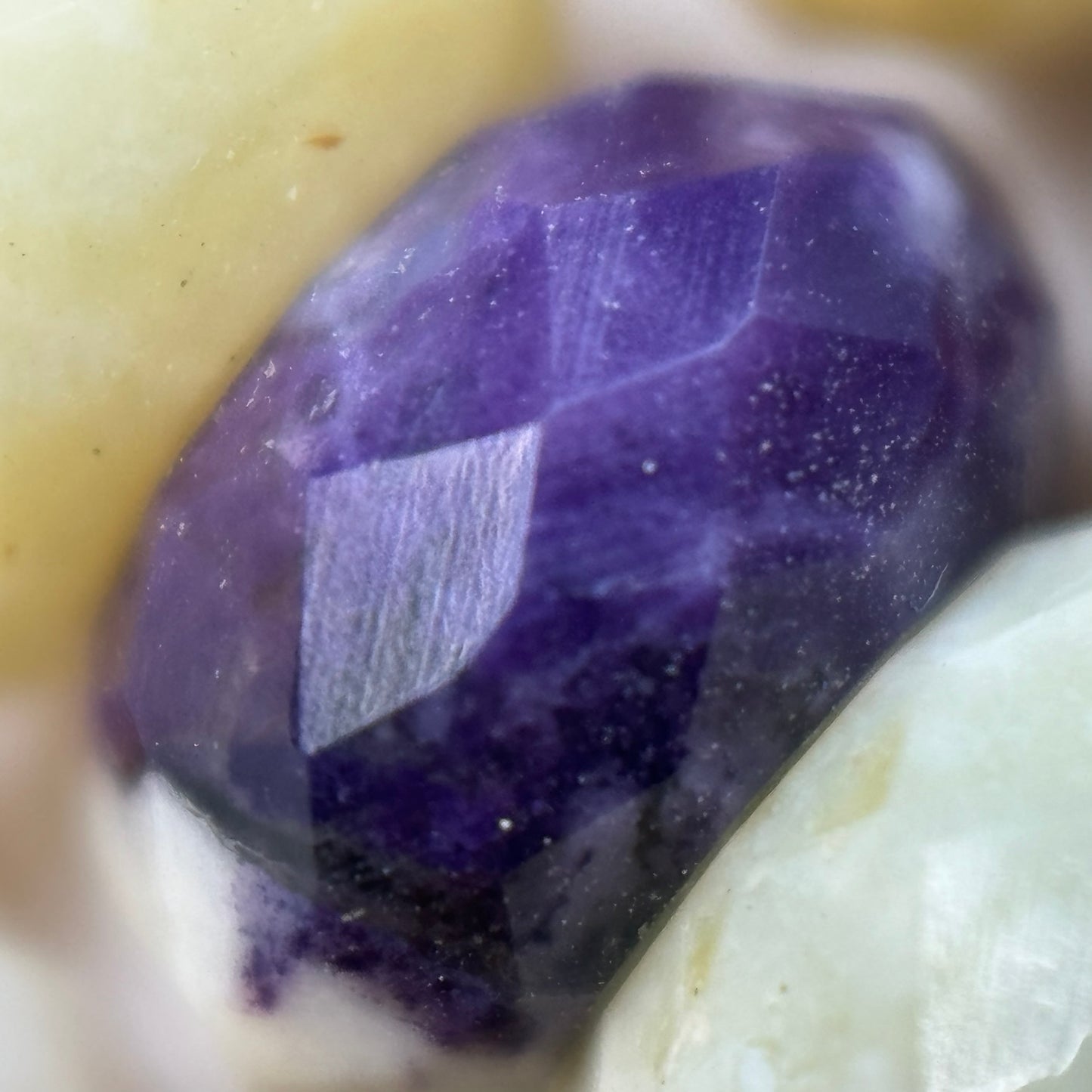 Tiffany Opal Rondelle Faceted Beads (A Quality) image 7