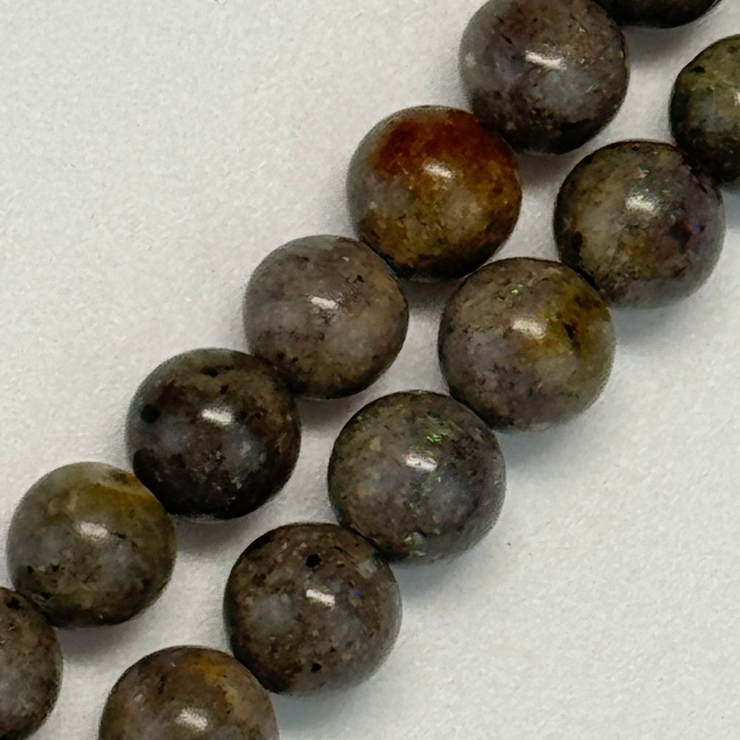 Black Opal Polished Round Beads image 12