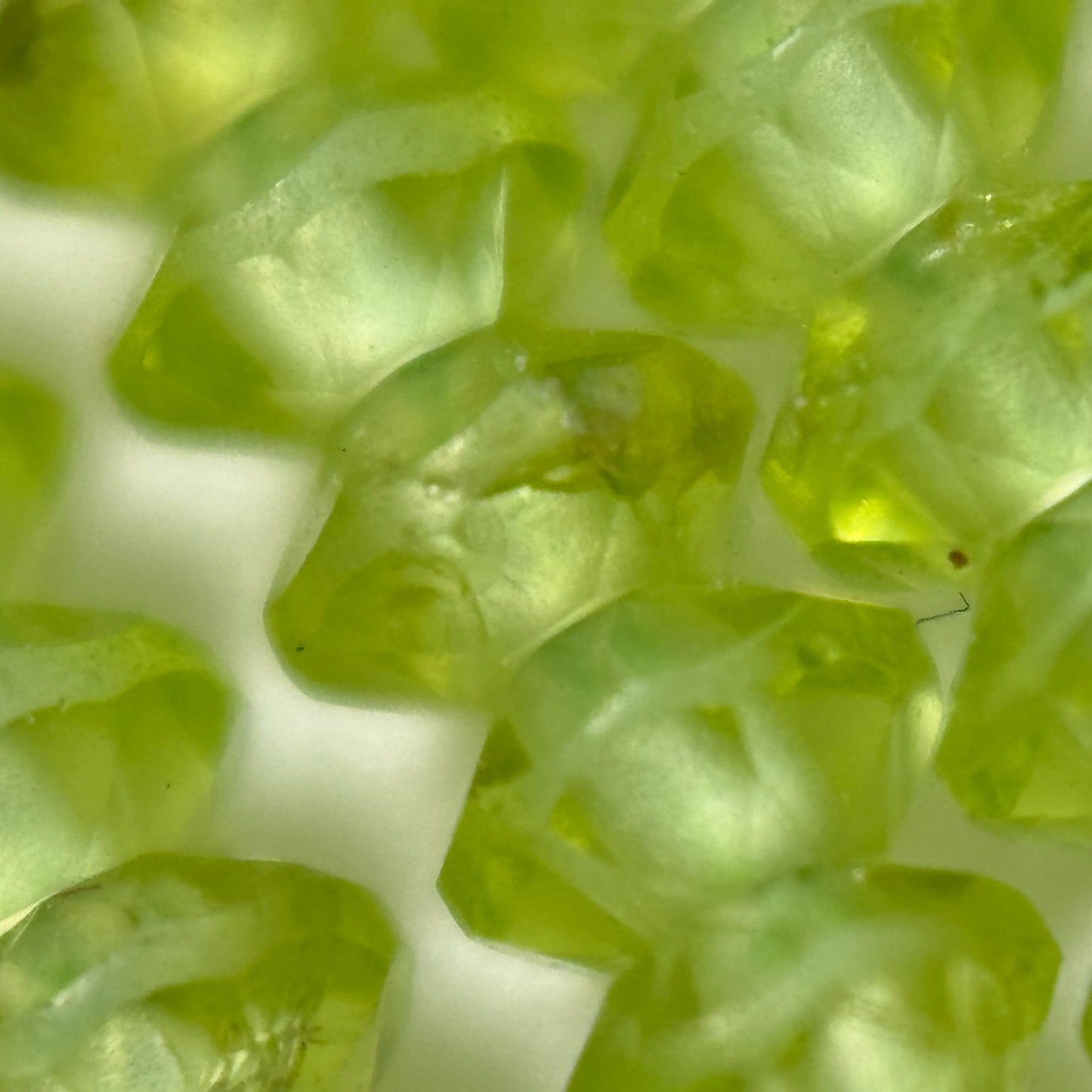 Peridot Space Ship Beads image 2