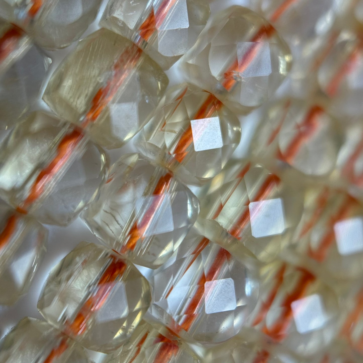 Citrine Square Beads image 1