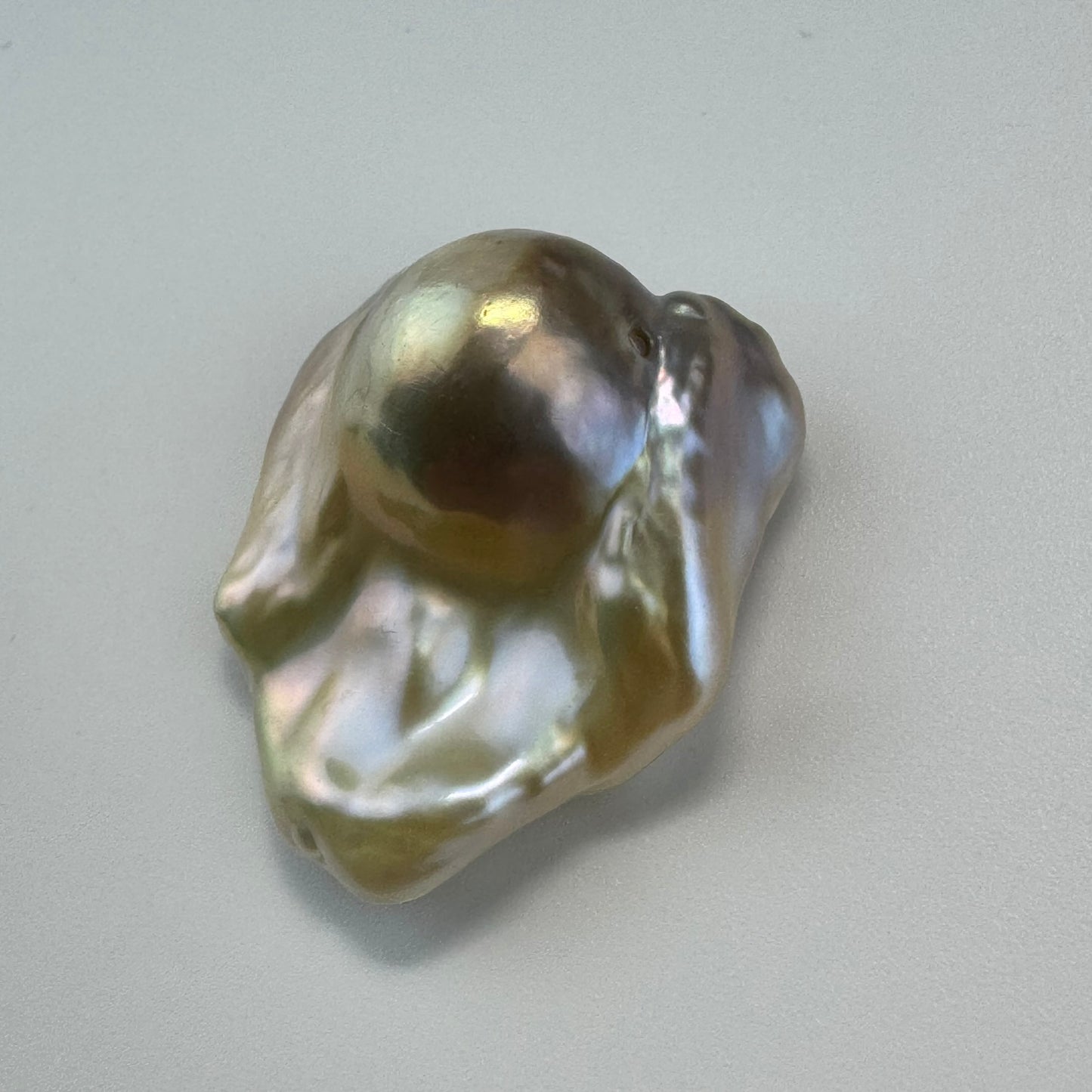 Souffle Pink & Golden Freshwater Pearl (AAA Quality) image 5