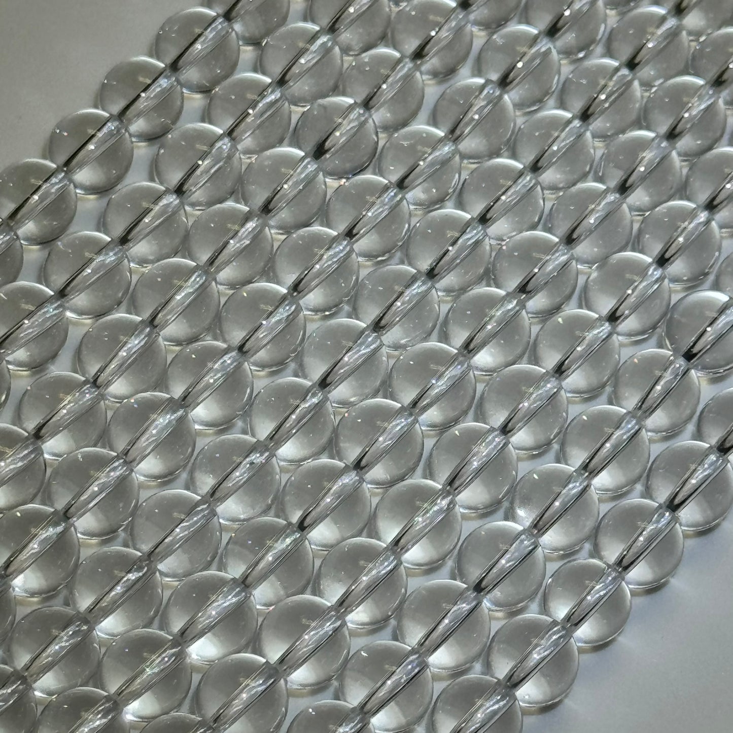 Clear Quartz Polished Round Beads image 4