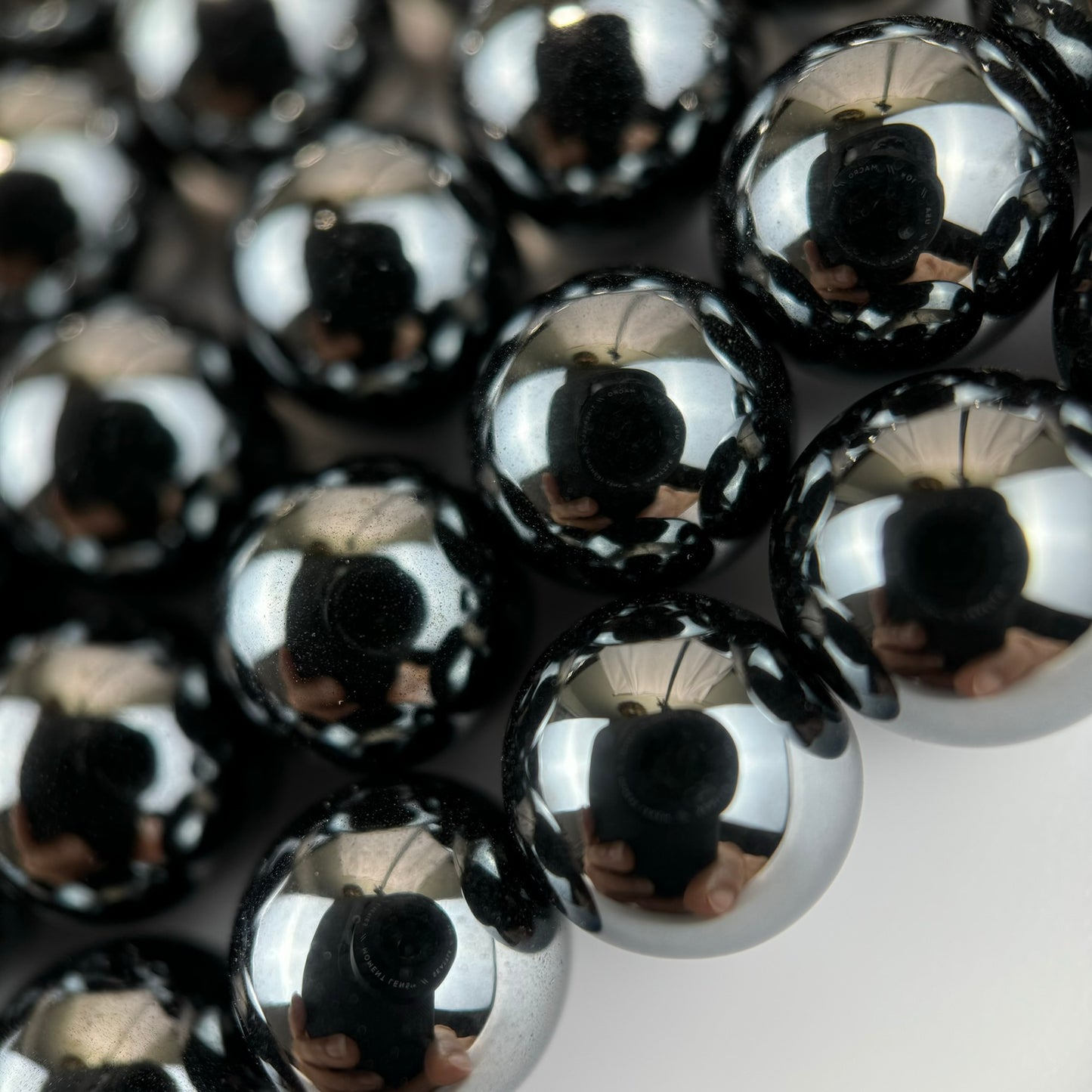 Hematite Polished Round Beads image 1