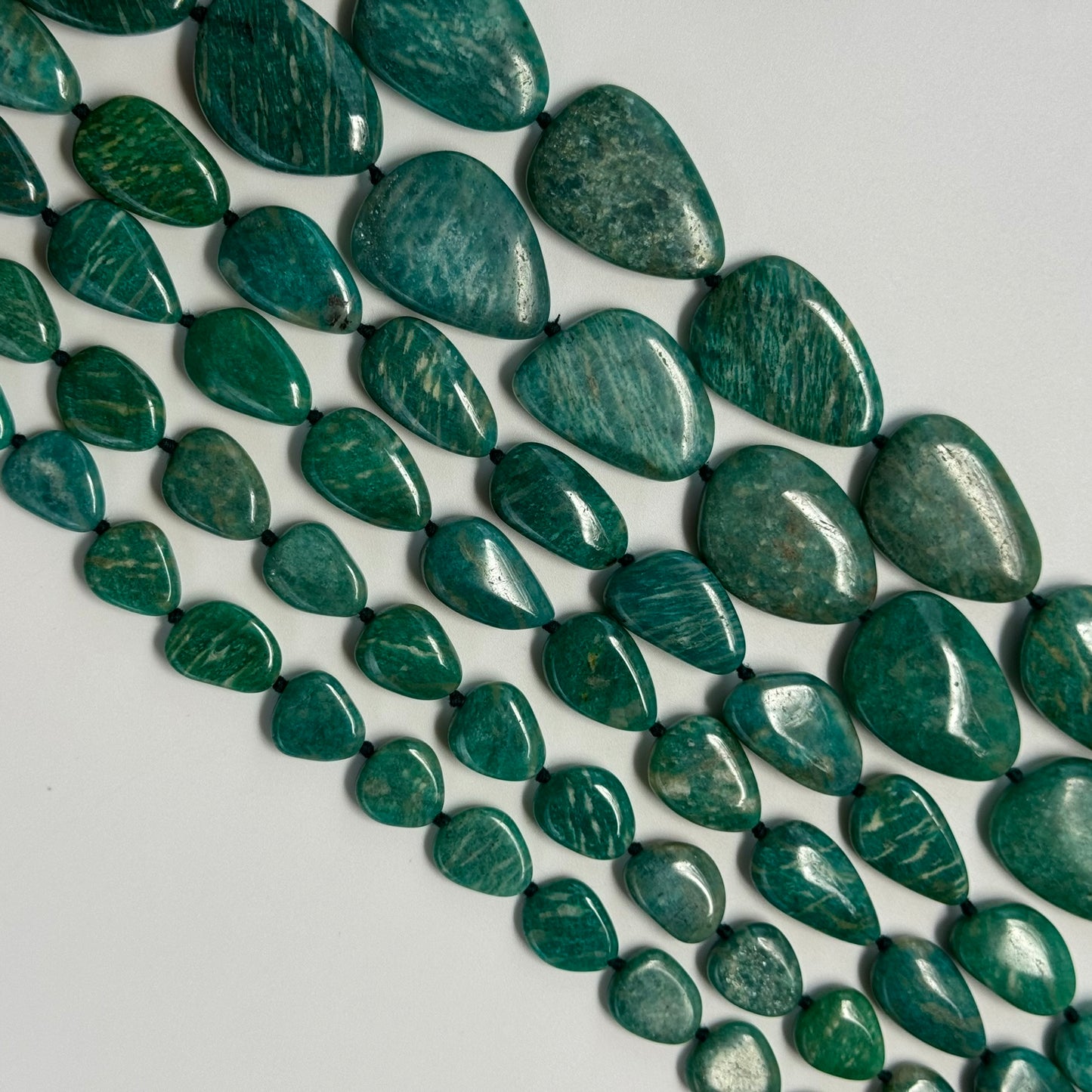 Brazilian Amazonite AAAA Freeform Gemstone Beads image 13