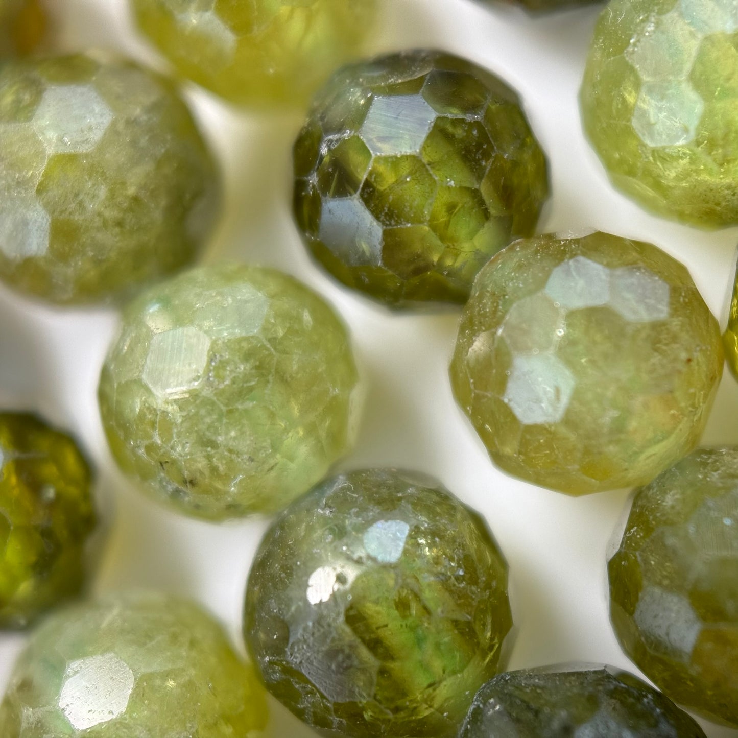Garnet Faceted Round Beads image 3