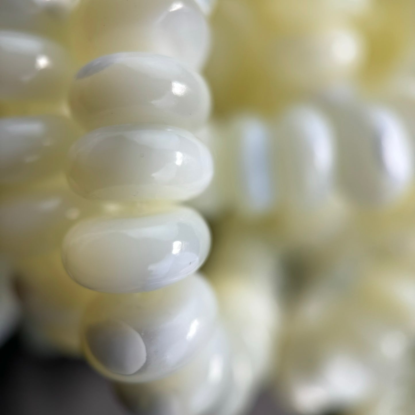 White Mother Of Pearl Beads image 7