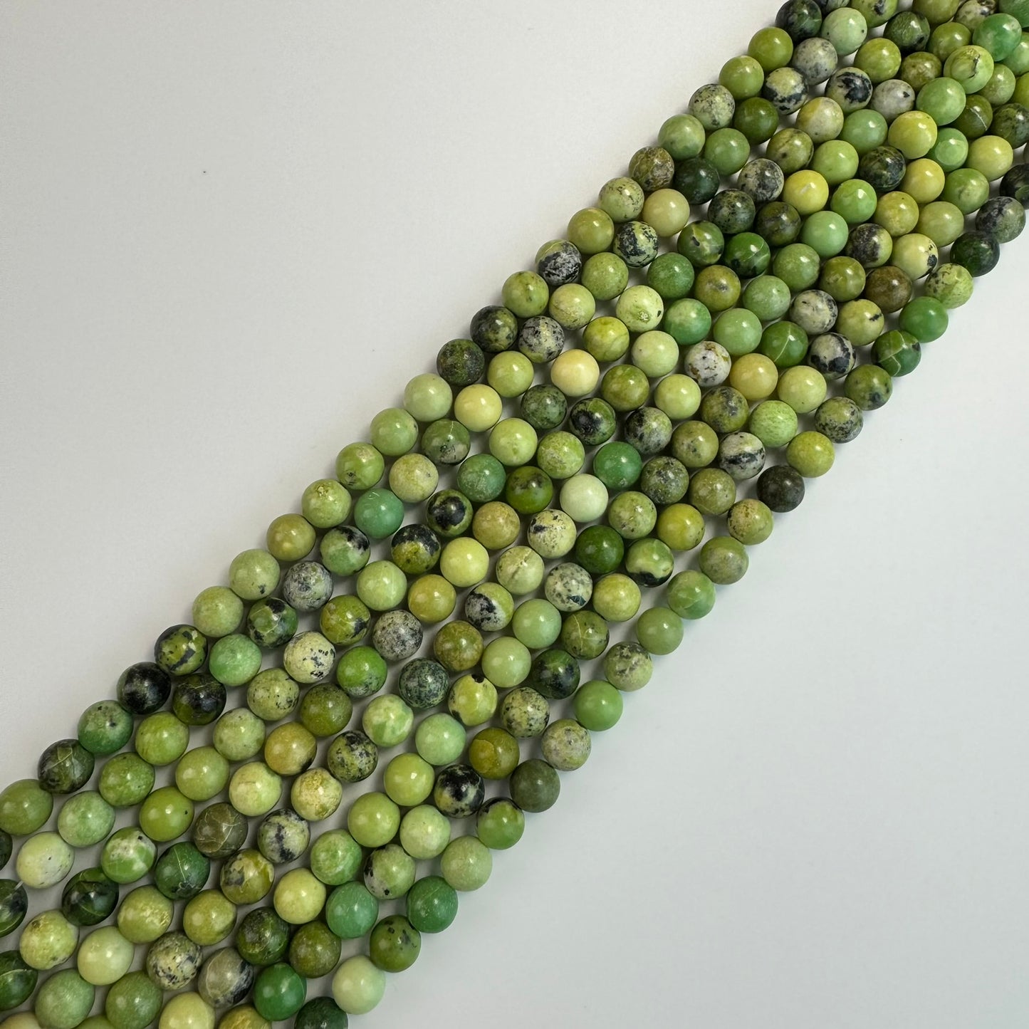 Asian Chrysoprase Polished Round Beads image 3