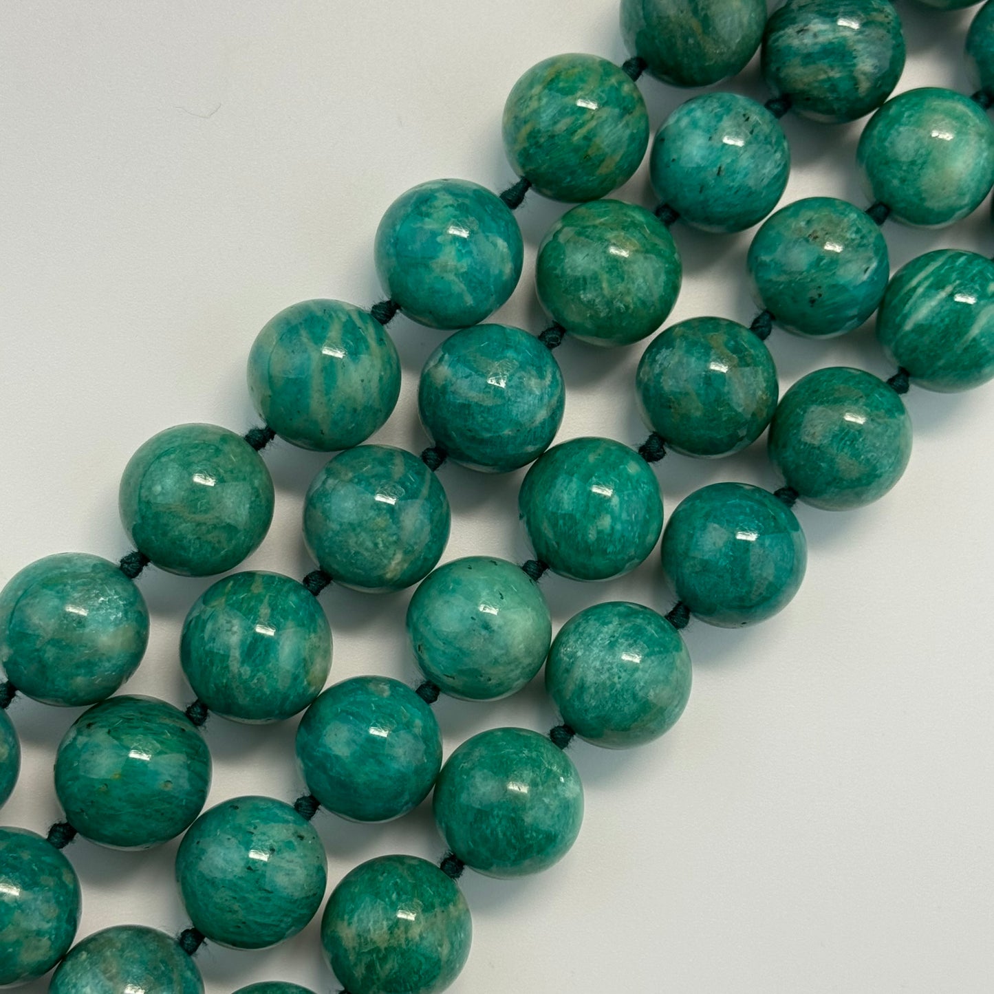 Brazilian Amazonite AAAA Polished Round Gemstone Beads image 10