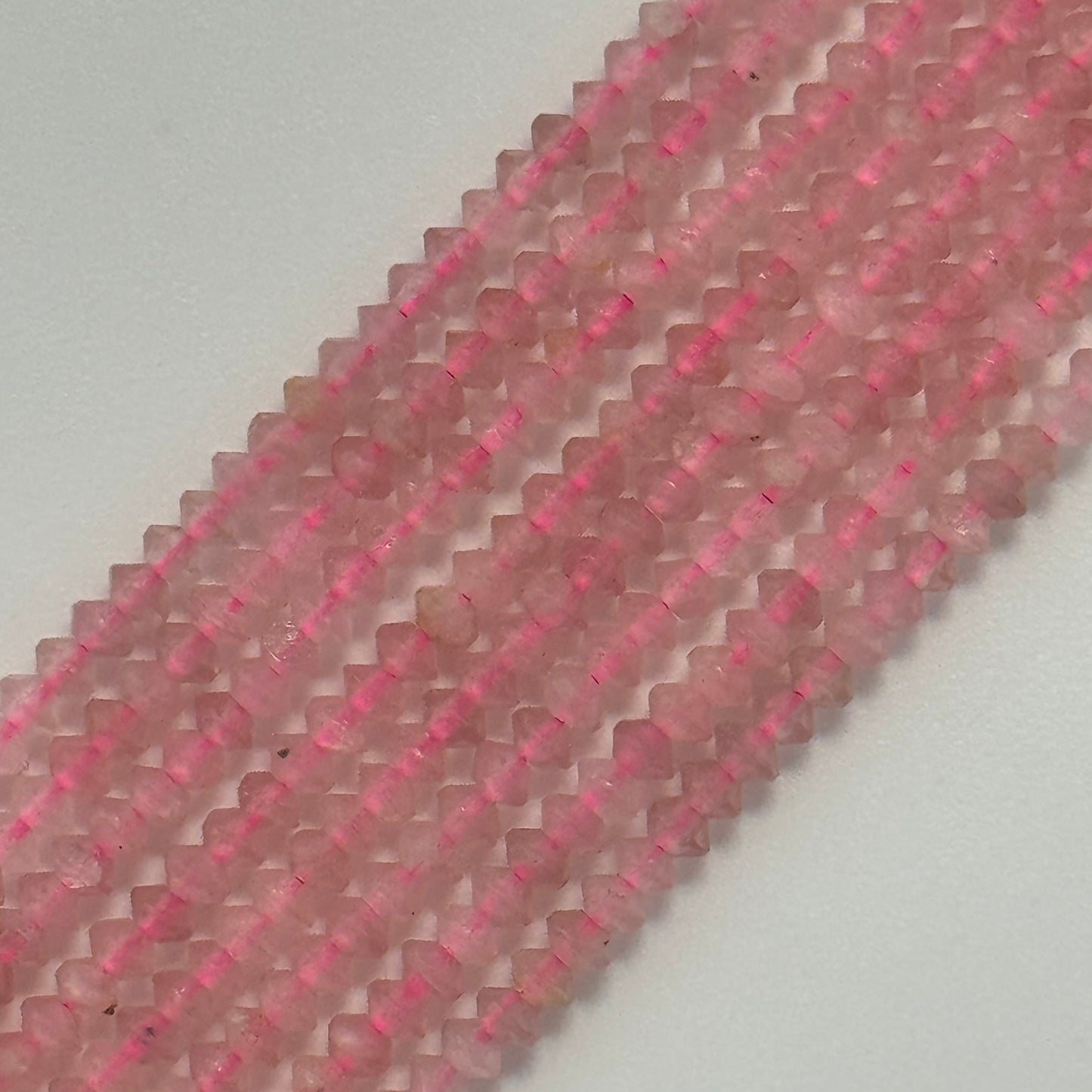 Rose Quartz Space Ship Beads image 3