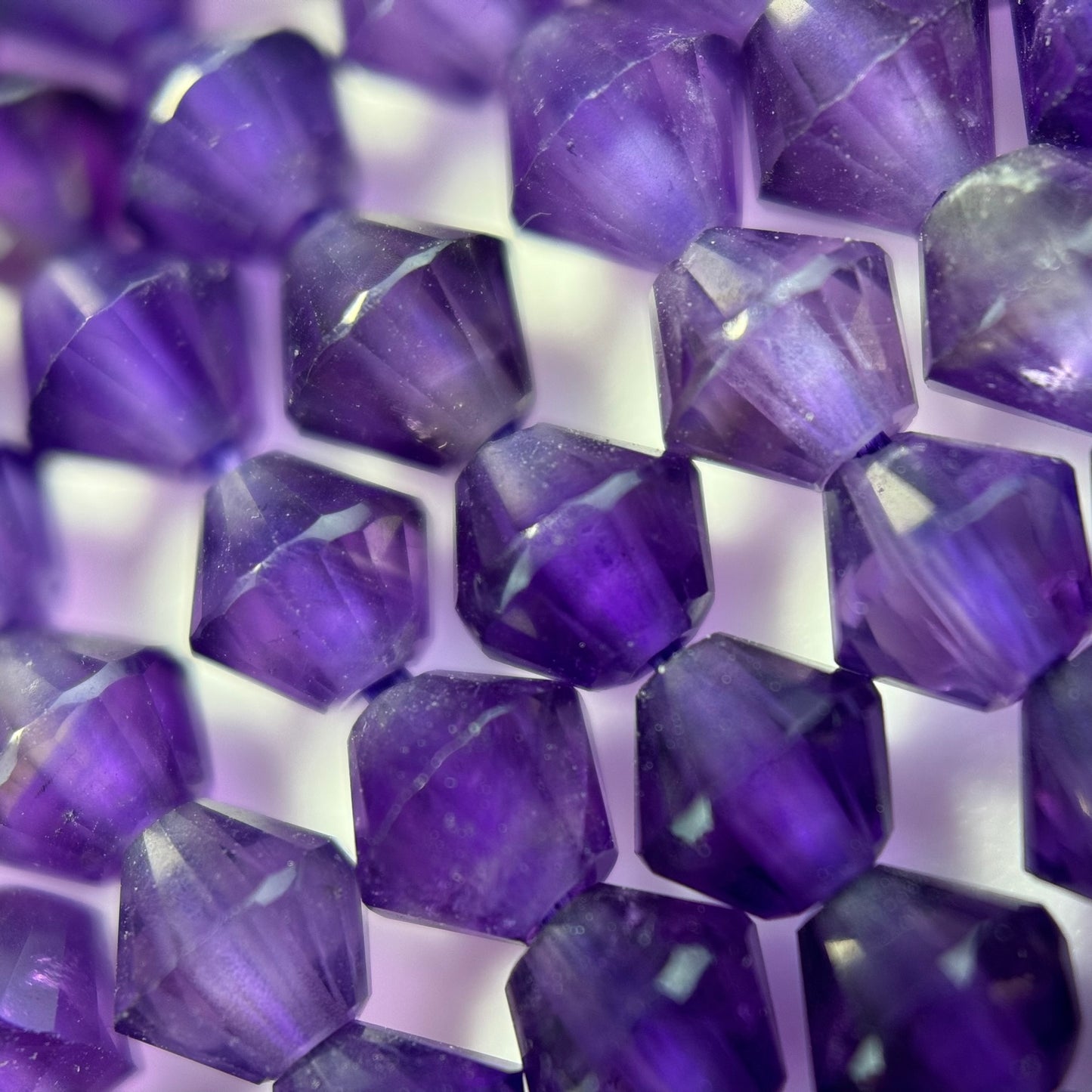 Amethyst Space Ship Beads image 7