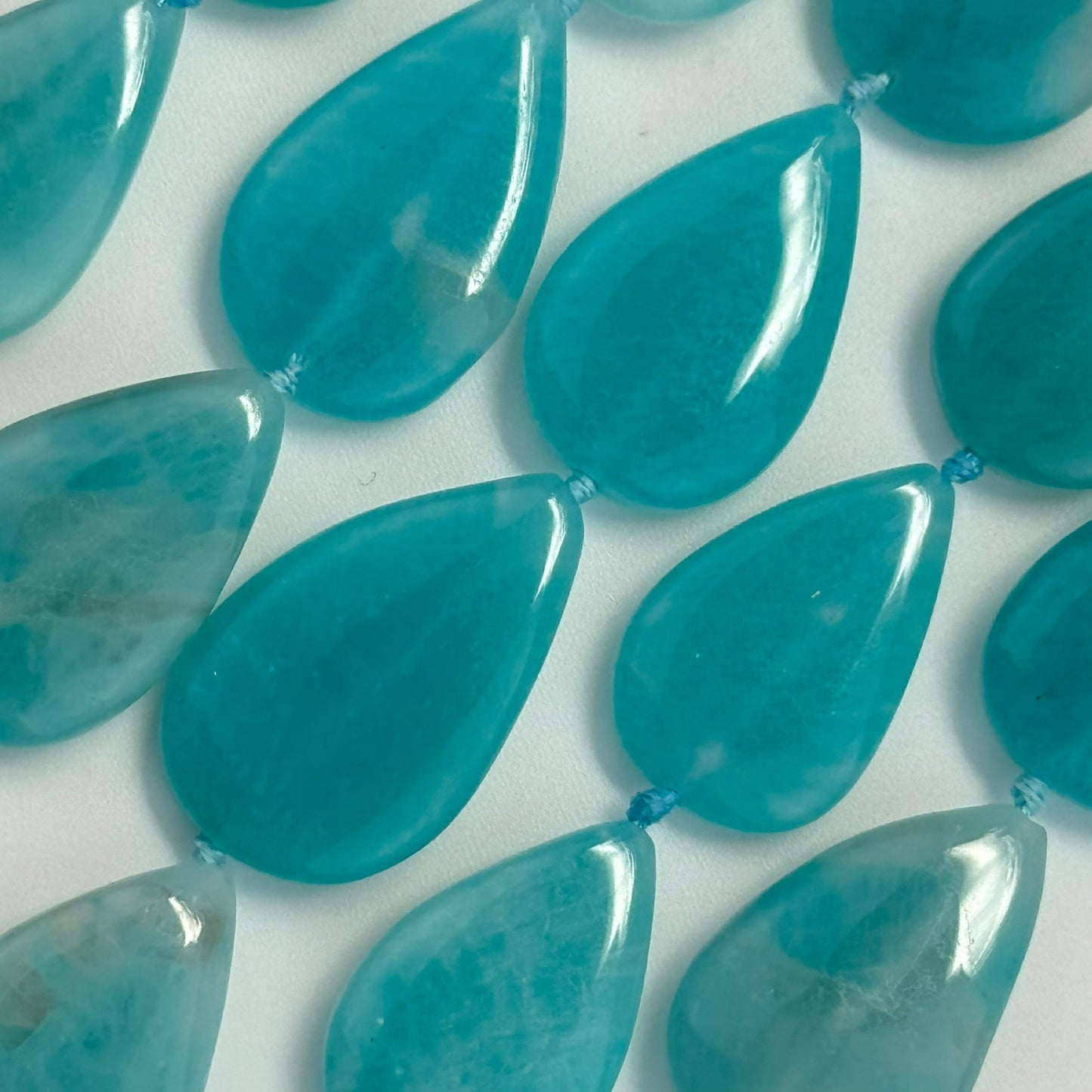 Amazonite Freeform Gemstone Beads - AA Quality image 13