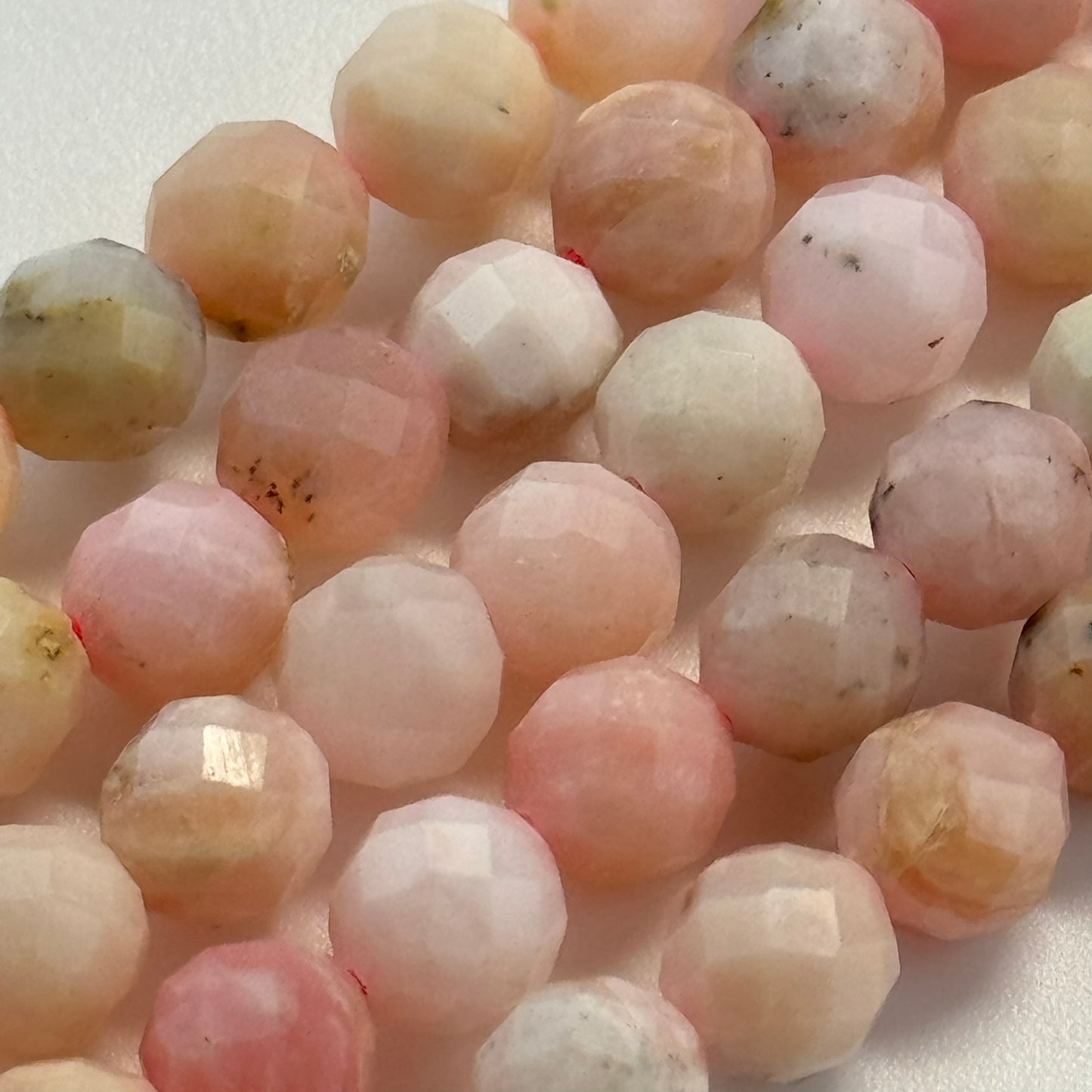 Opal Faceted Round Beads image 5