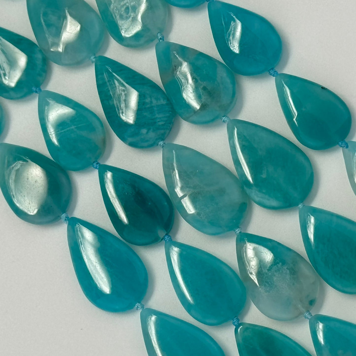 Amazonite Freeform Gemstone Beads - AA Quality image 12