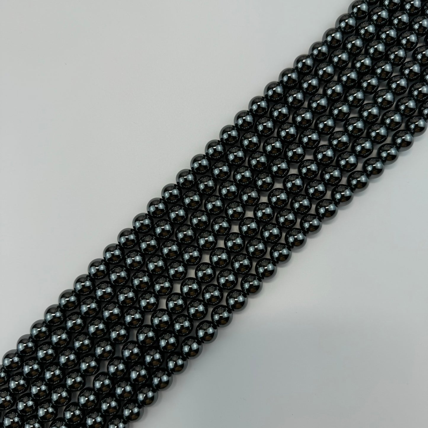 Hematite Polished Round Beads image 3