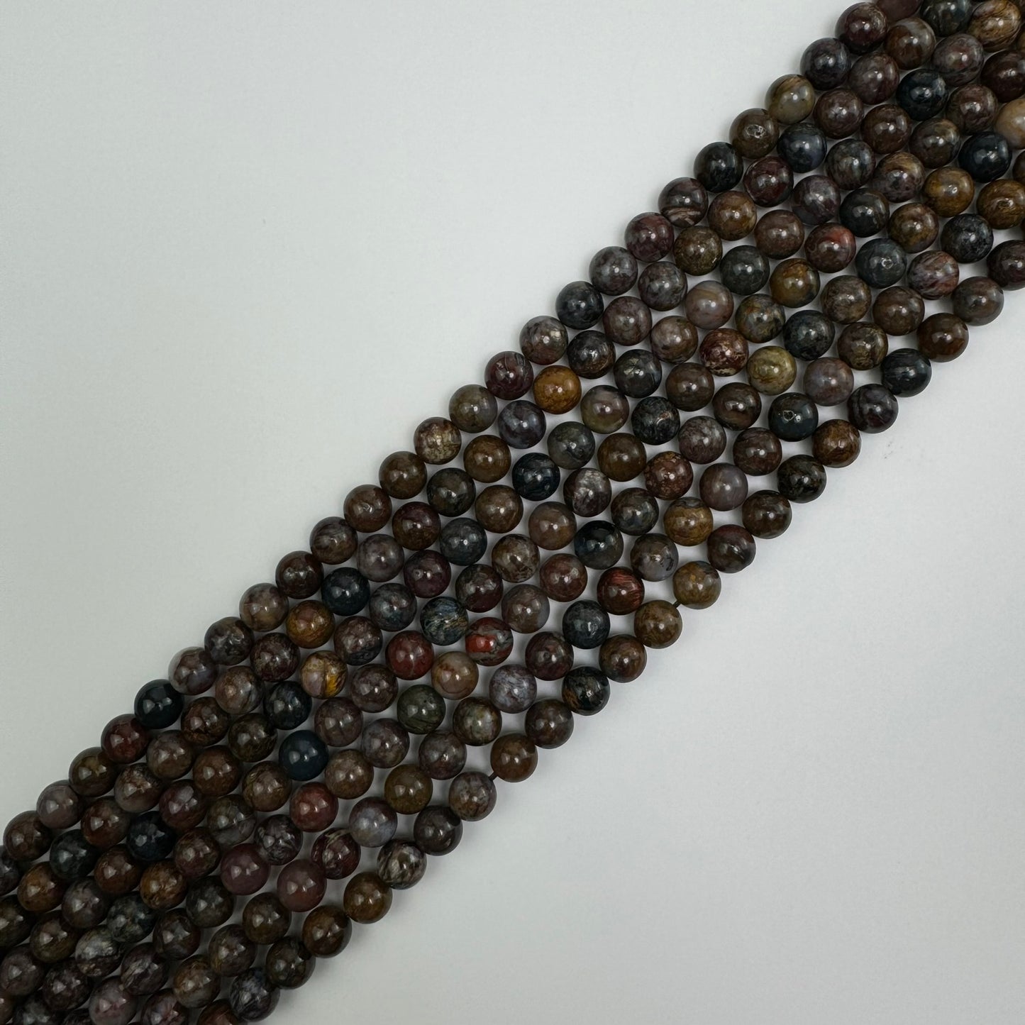 Pietersite Round Polished Beads Round Beads image 2