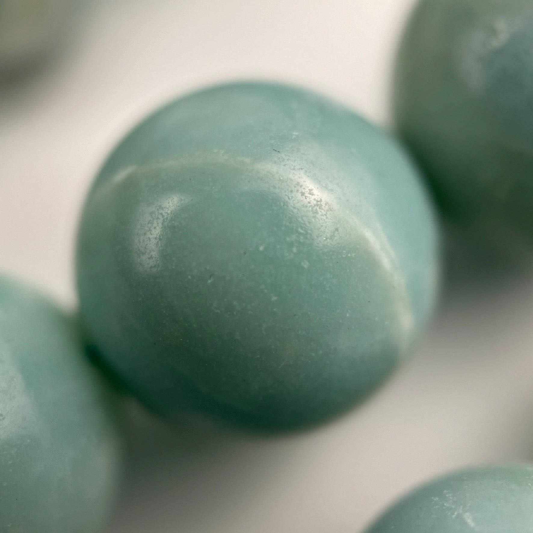 Ocean Jasper (Blue) AA Polished  Round Beads image 1