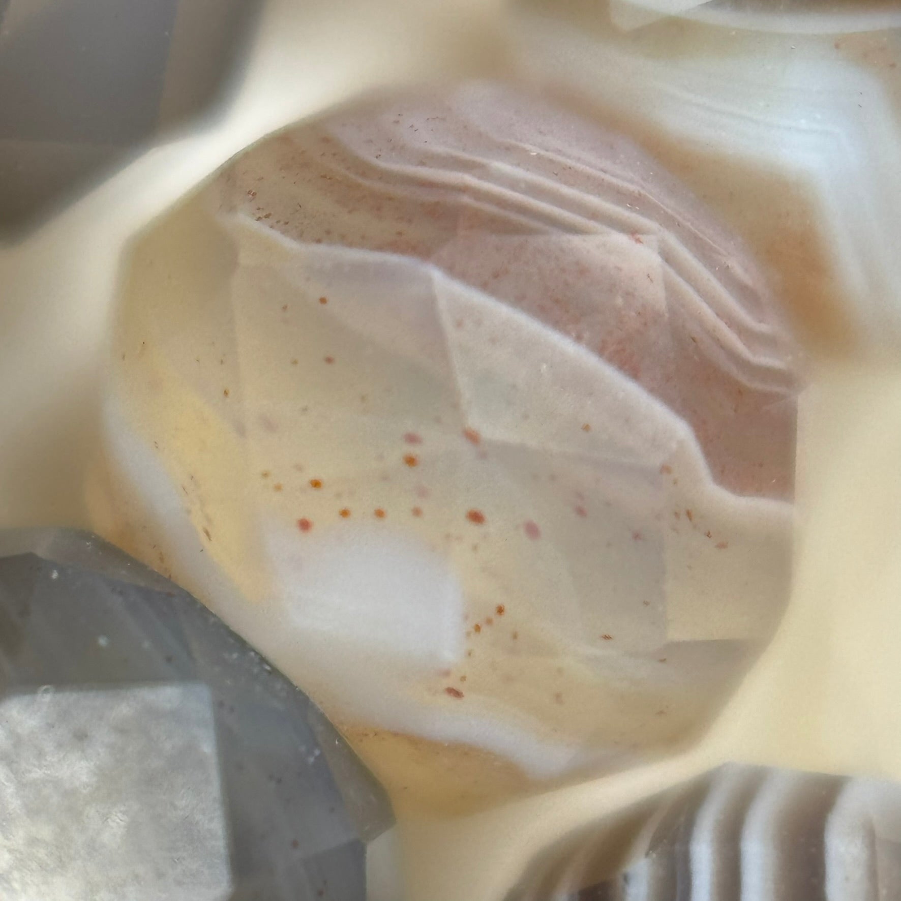 Botswana Agate Faceted Rondelle Beads image 8