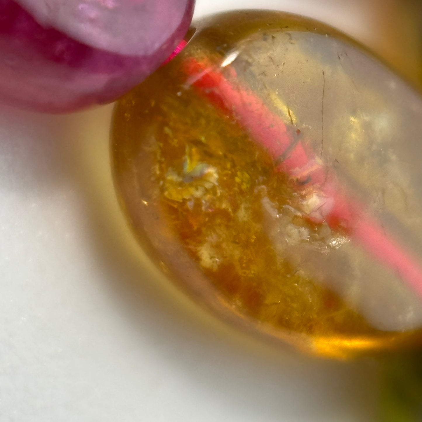 Tourmaline Faceted Oval Beads (AAA Quality) image 5