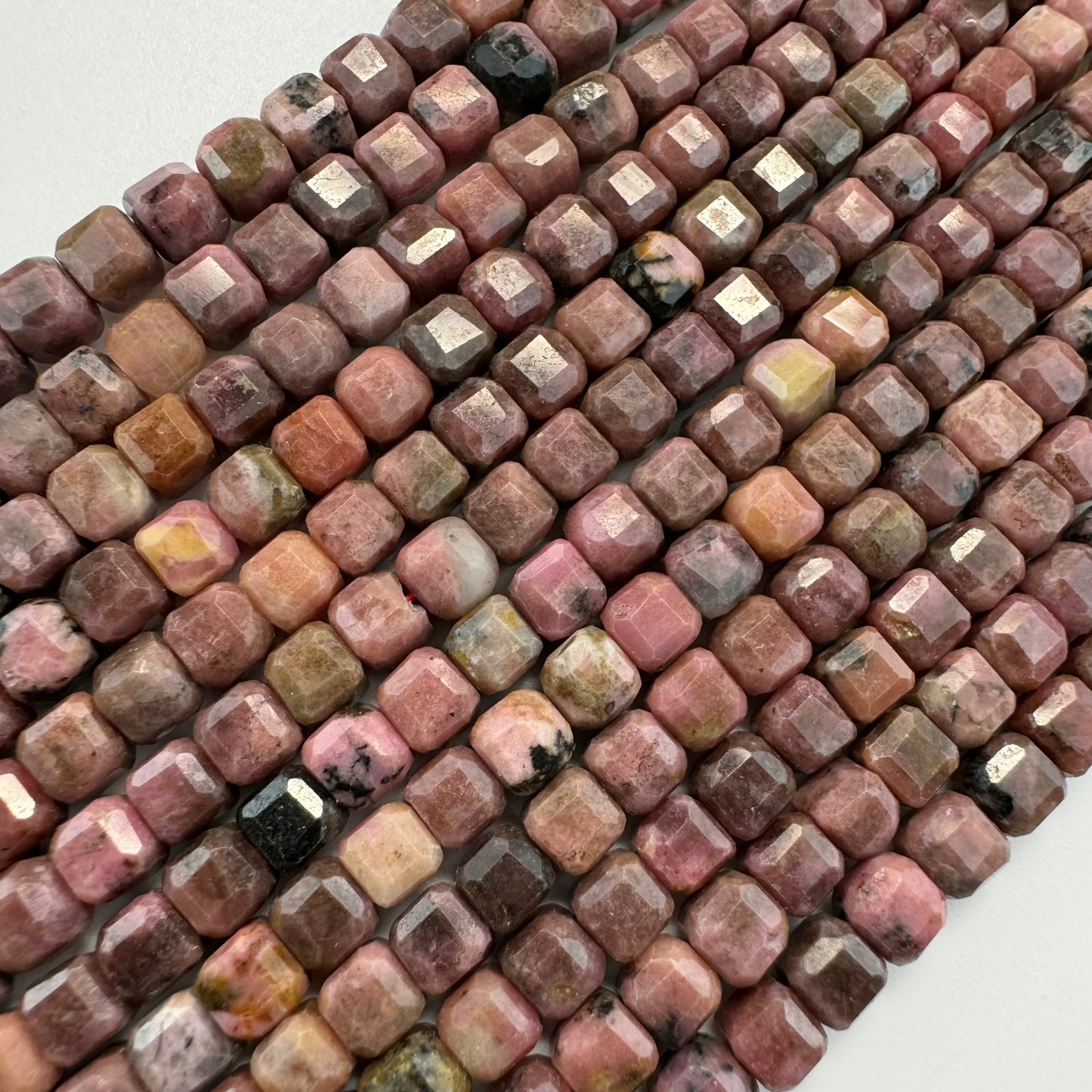 Rhodonite Square Beads image 5