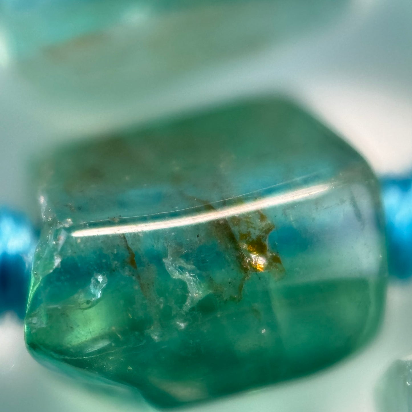 Apatite Free form Beads image 5