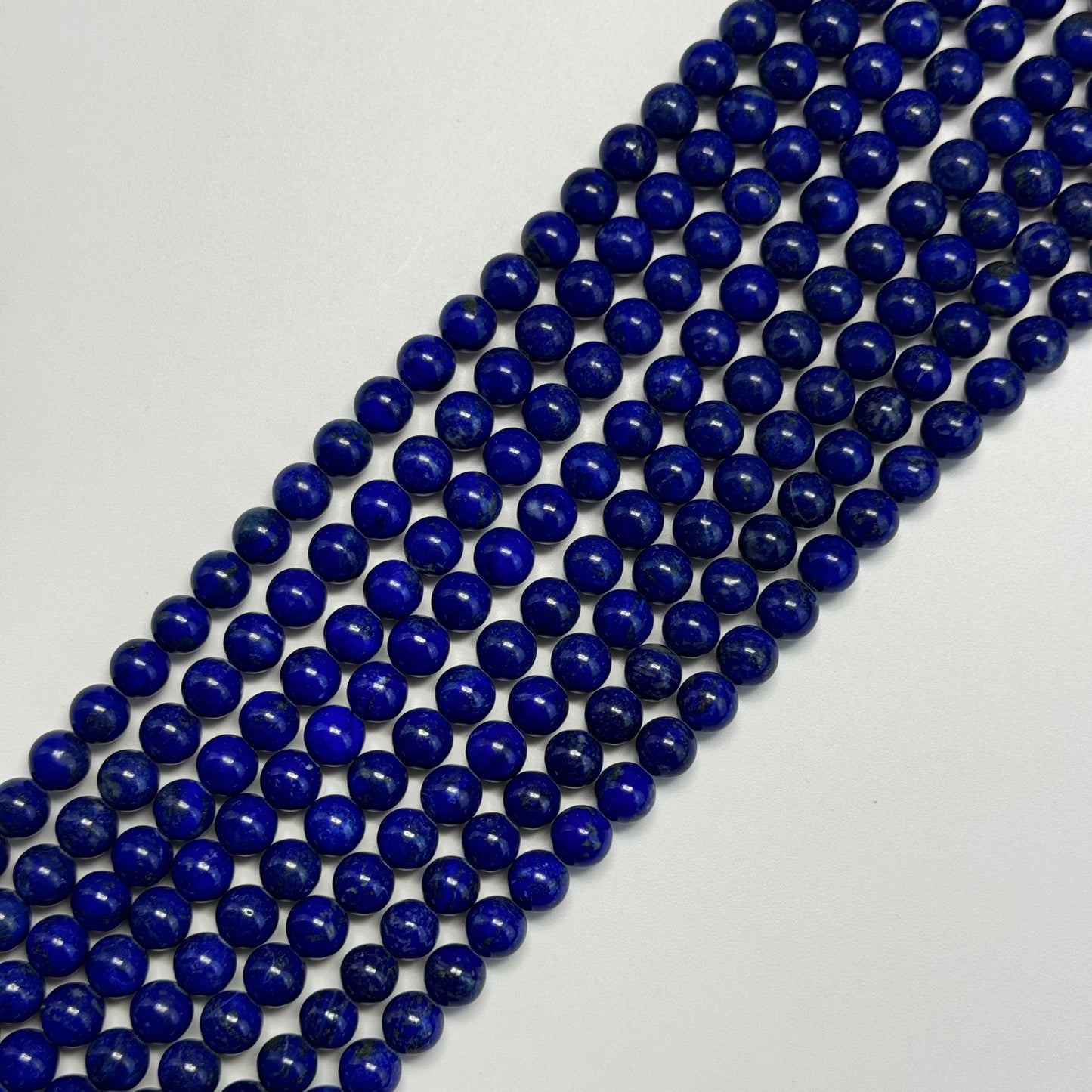 Lapis Lazuli AAA Polished Round Beads image 5