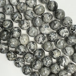 Grey Crazy Lace Agate Polished Round Beads image 6